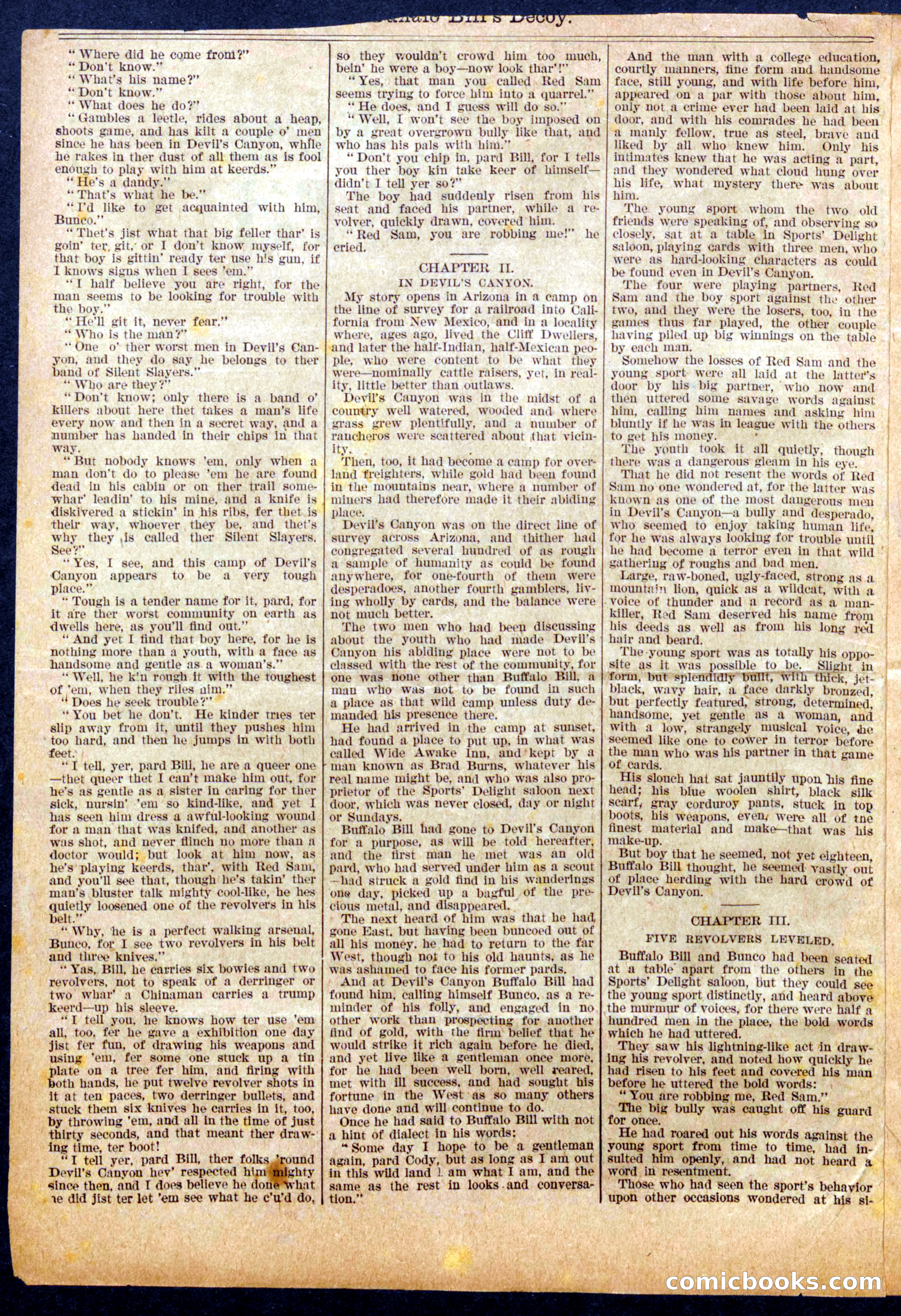 Beadle's Half Dime Library No. 964 — page 2 of 16