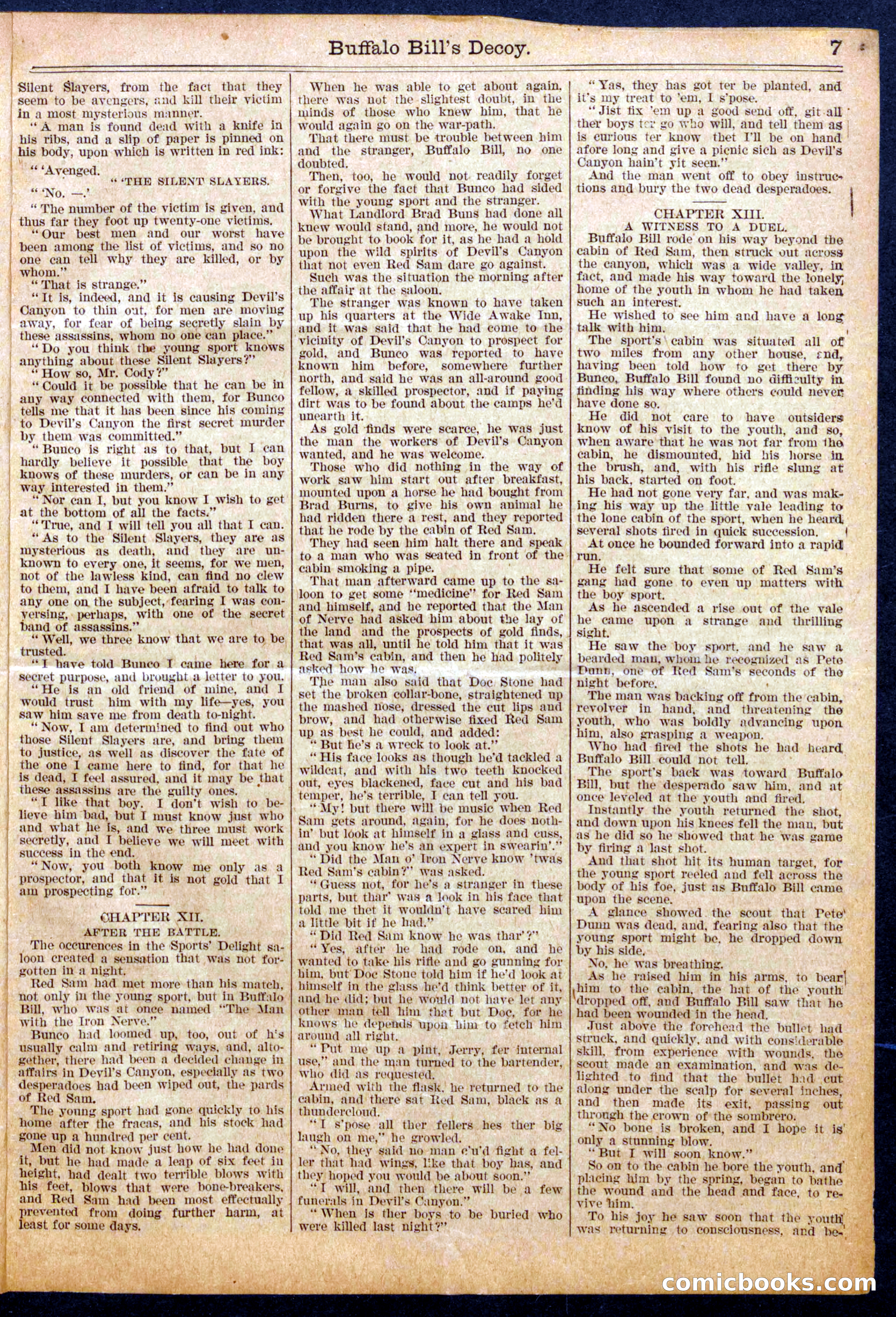 Beadle's Half Dime Library No. 964 — page 7 of 16