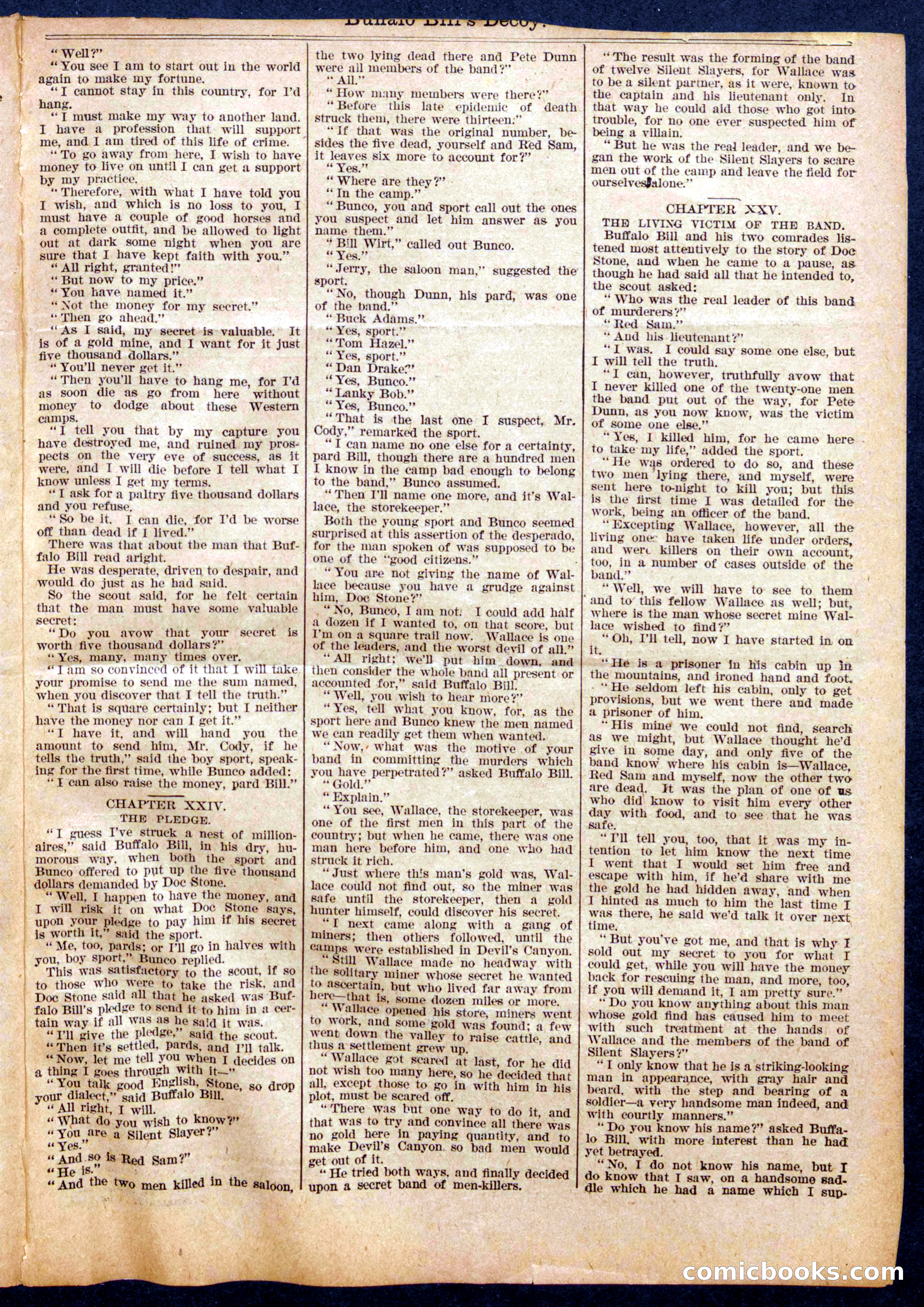 Beadle's Half Dime Library No. 964 — page 13 of 16