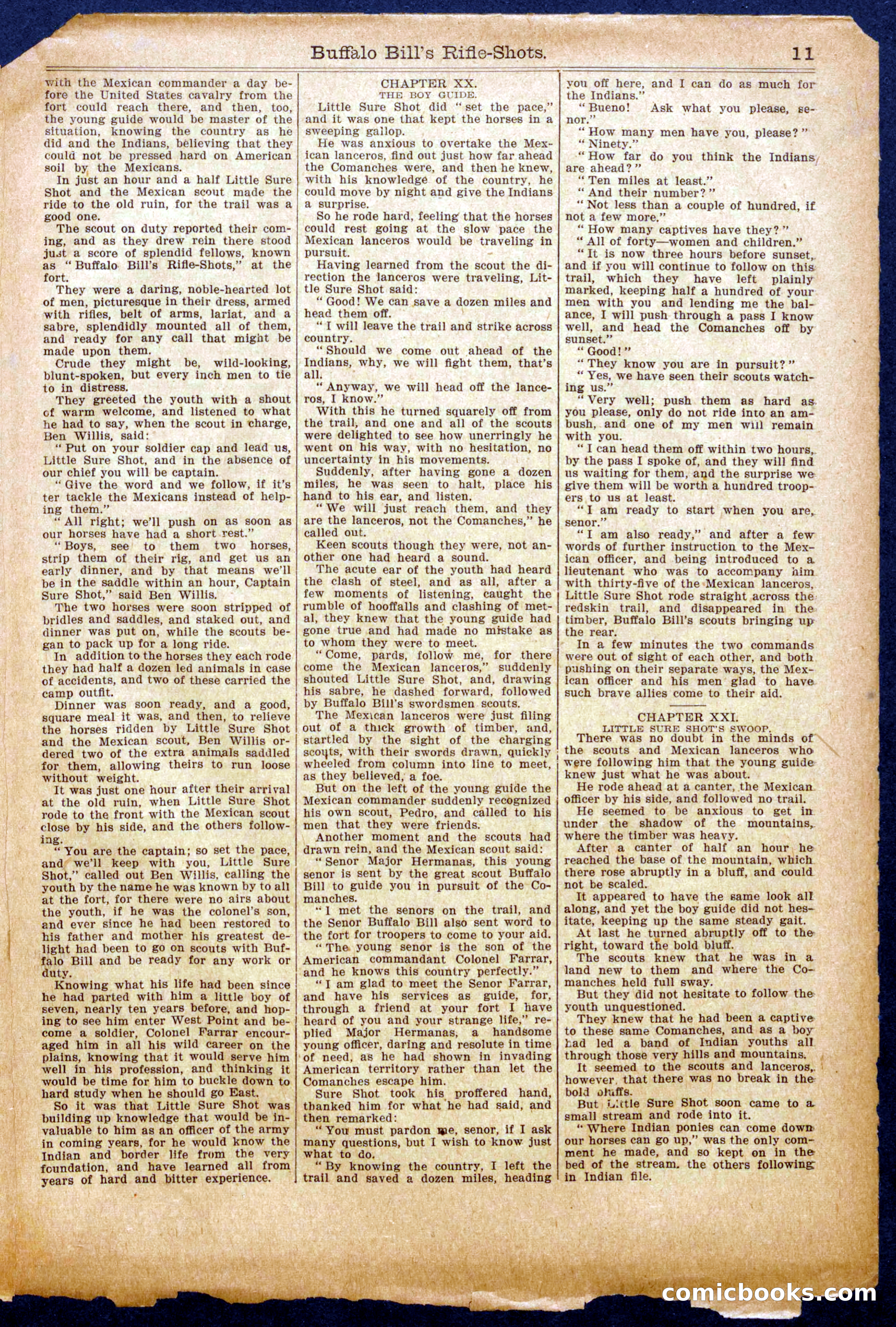 Beadle's Half Dime Library, No. 975 — page 11 of 16