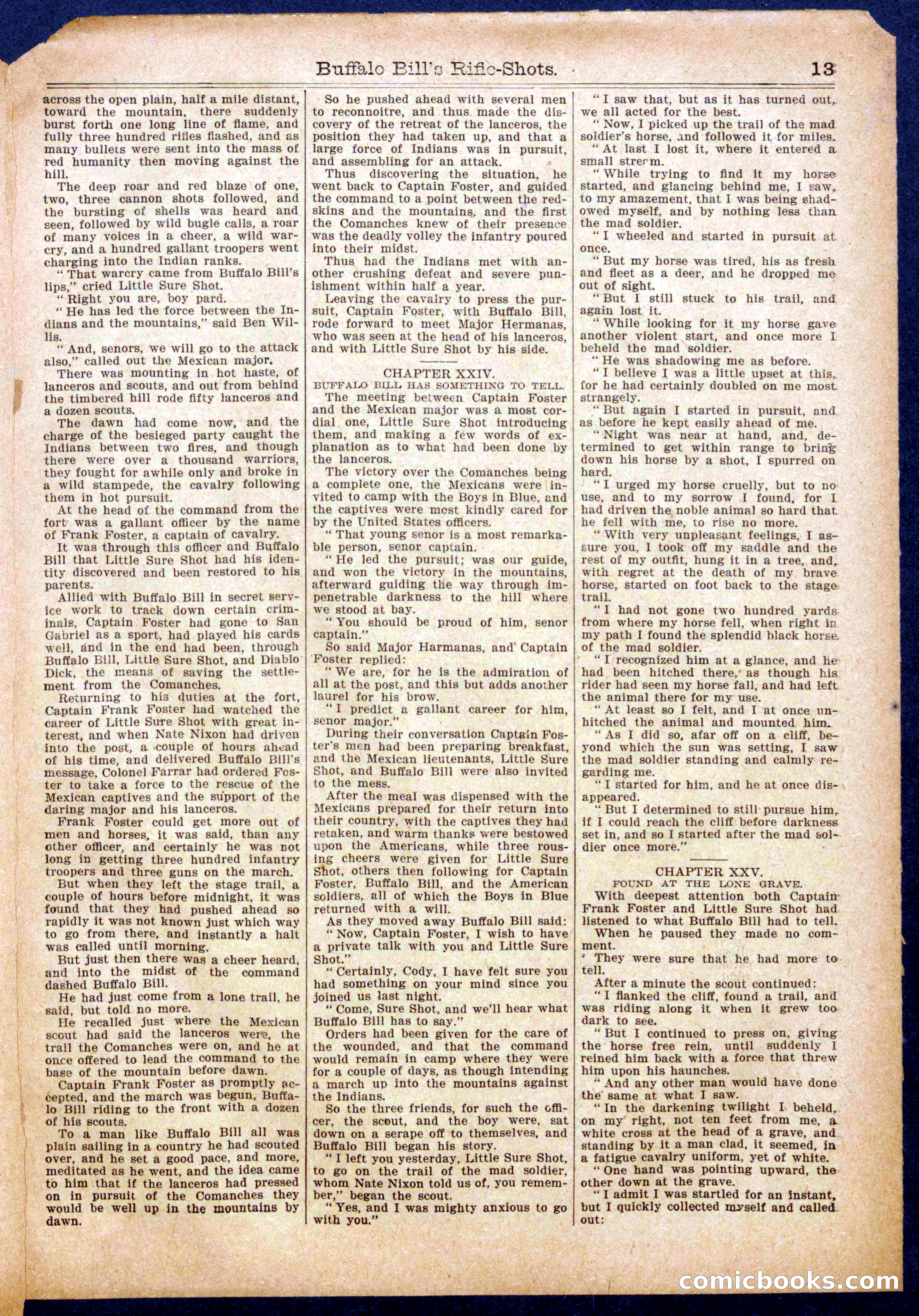 Beadle's Half Dime Library, No. 975 — page 13 of 16