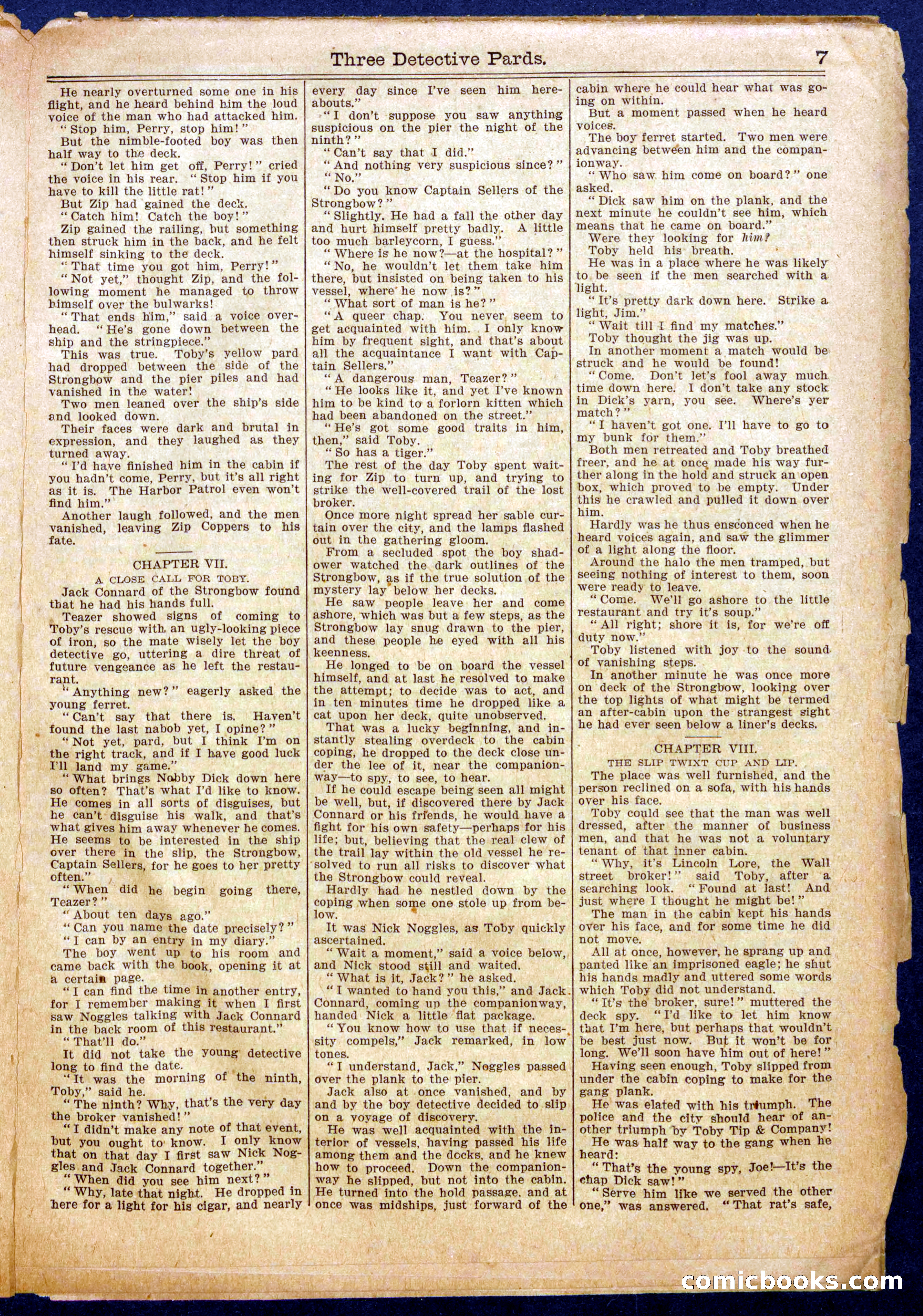 Beadle's Half Dime Library, No. 980 — page 7 of 16