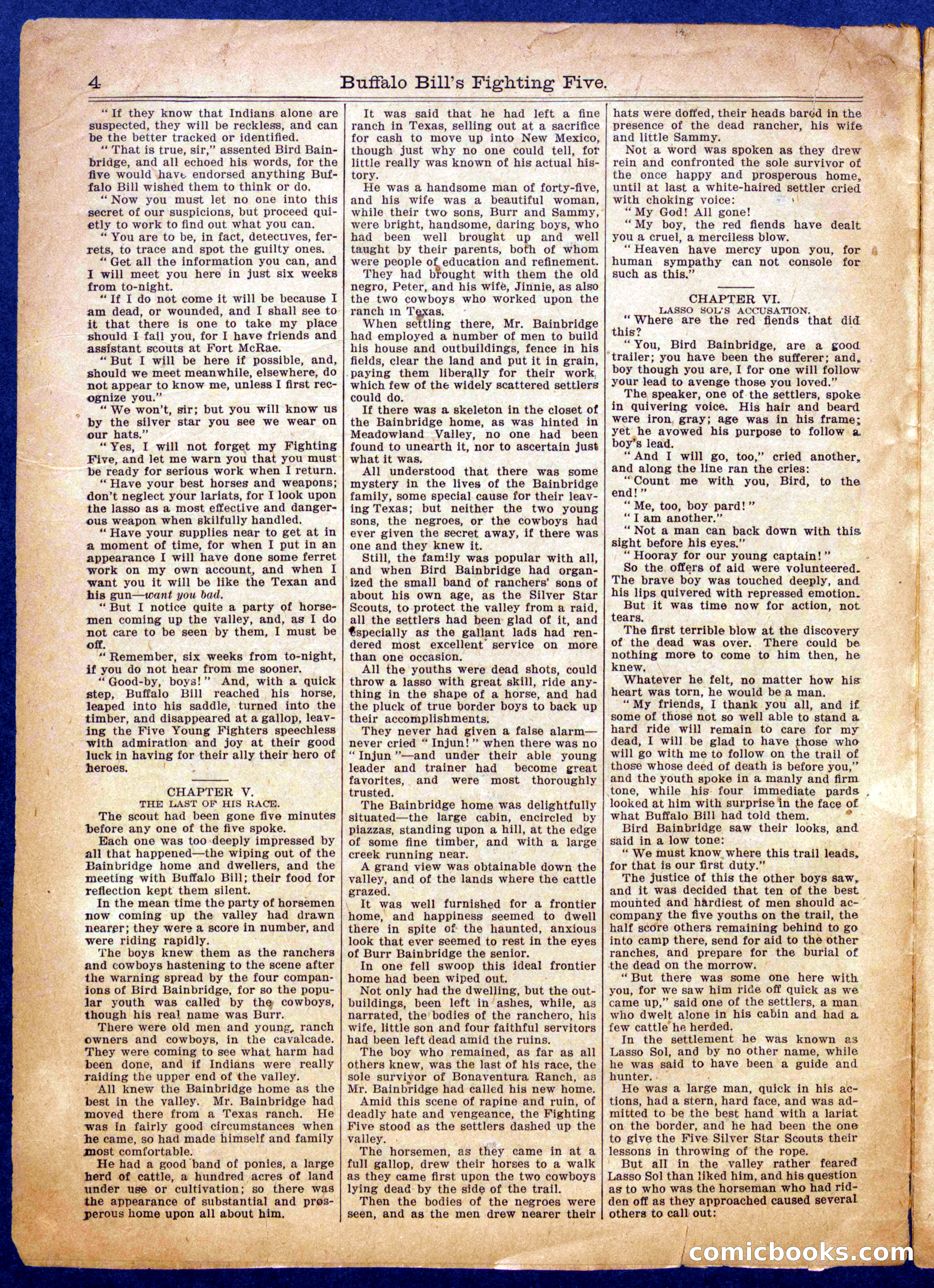 Beadle's Half Dime Library No. 981 — page 4 of 16