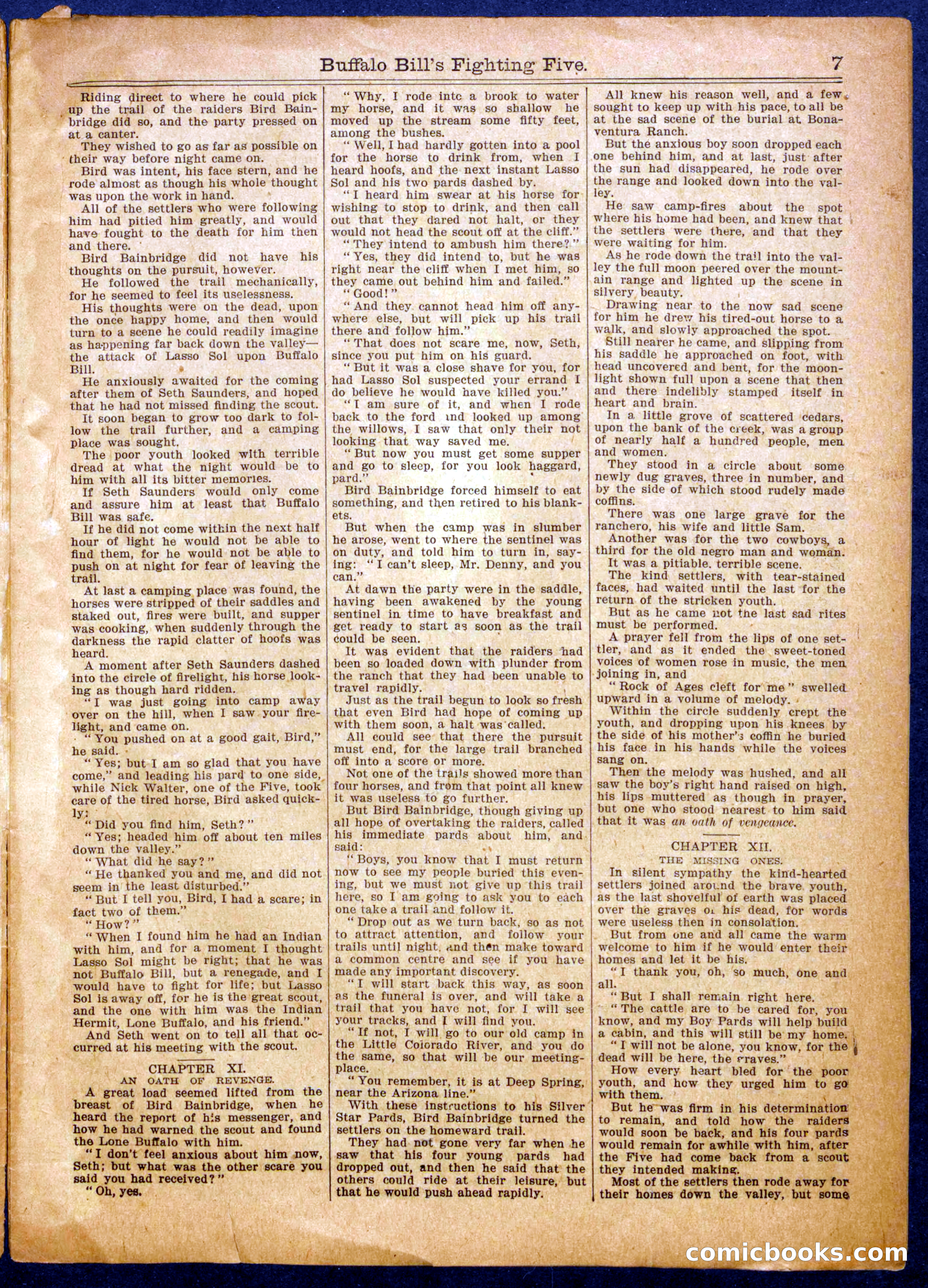 Beadle's Half Dime Library No. 981 — page 7 of 16