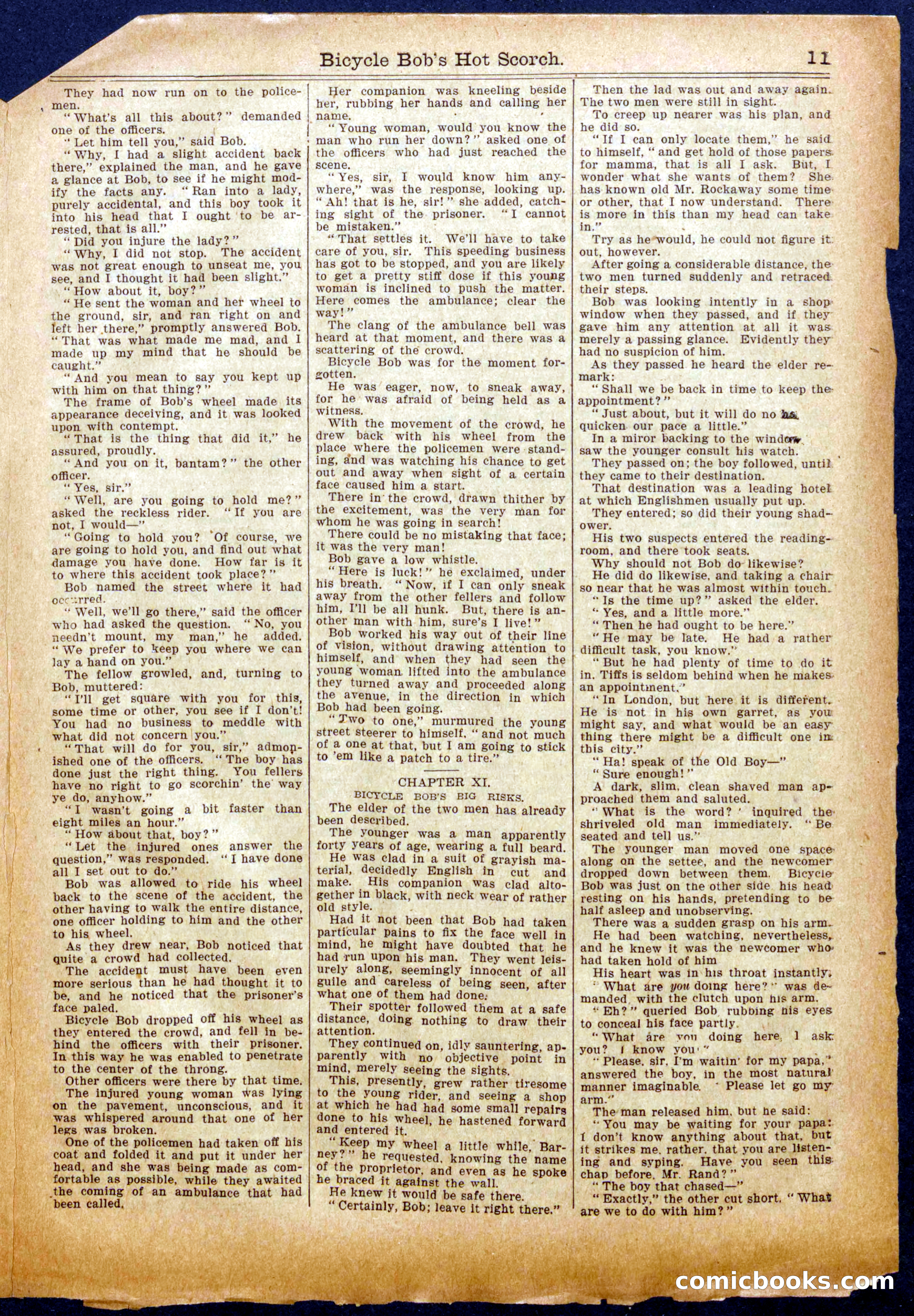Beadle's Half Dime Library No. 989 — page 11 of 16