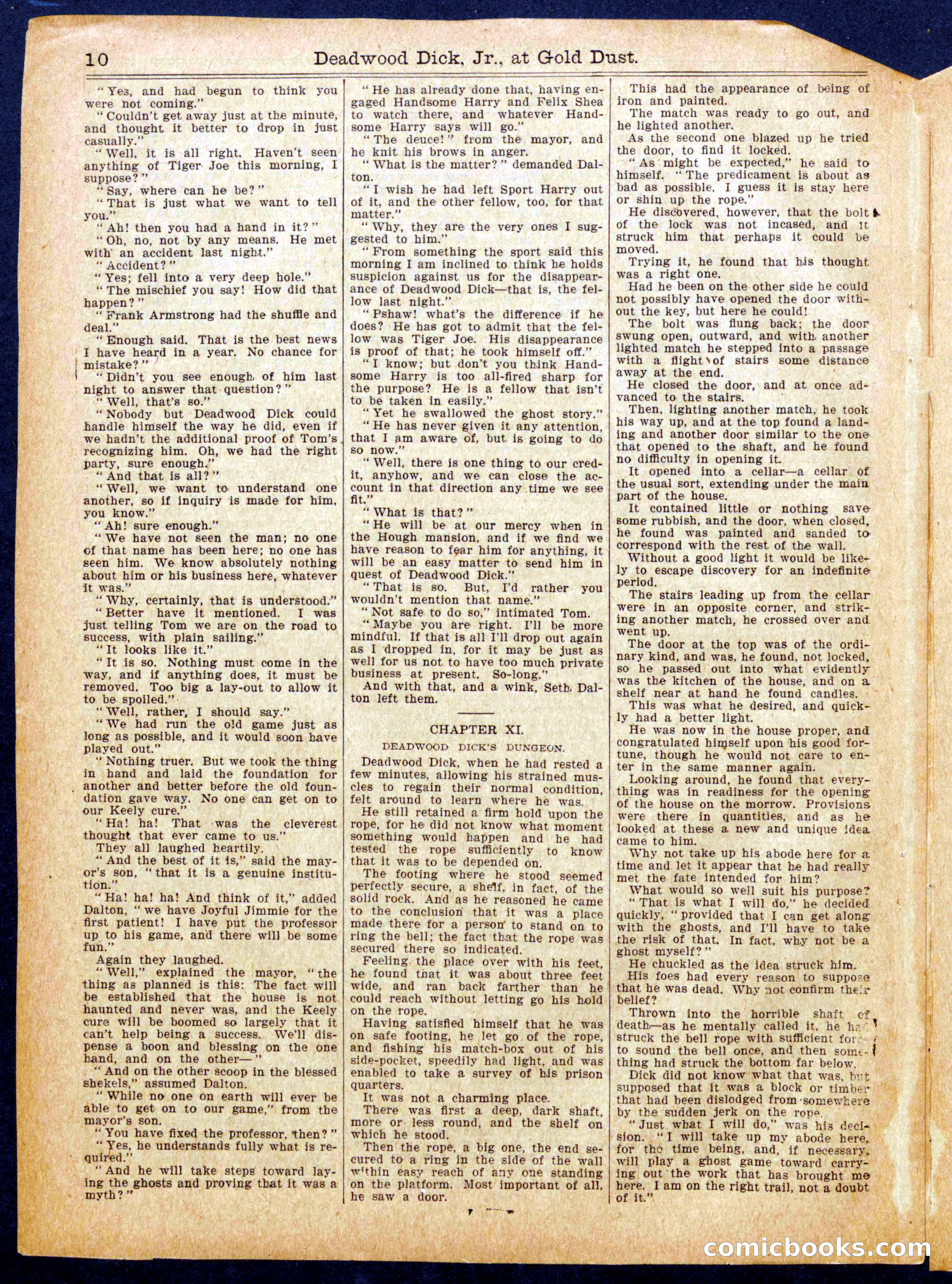 Beadle's Half Dime Library No. 902 — page 10 of 16