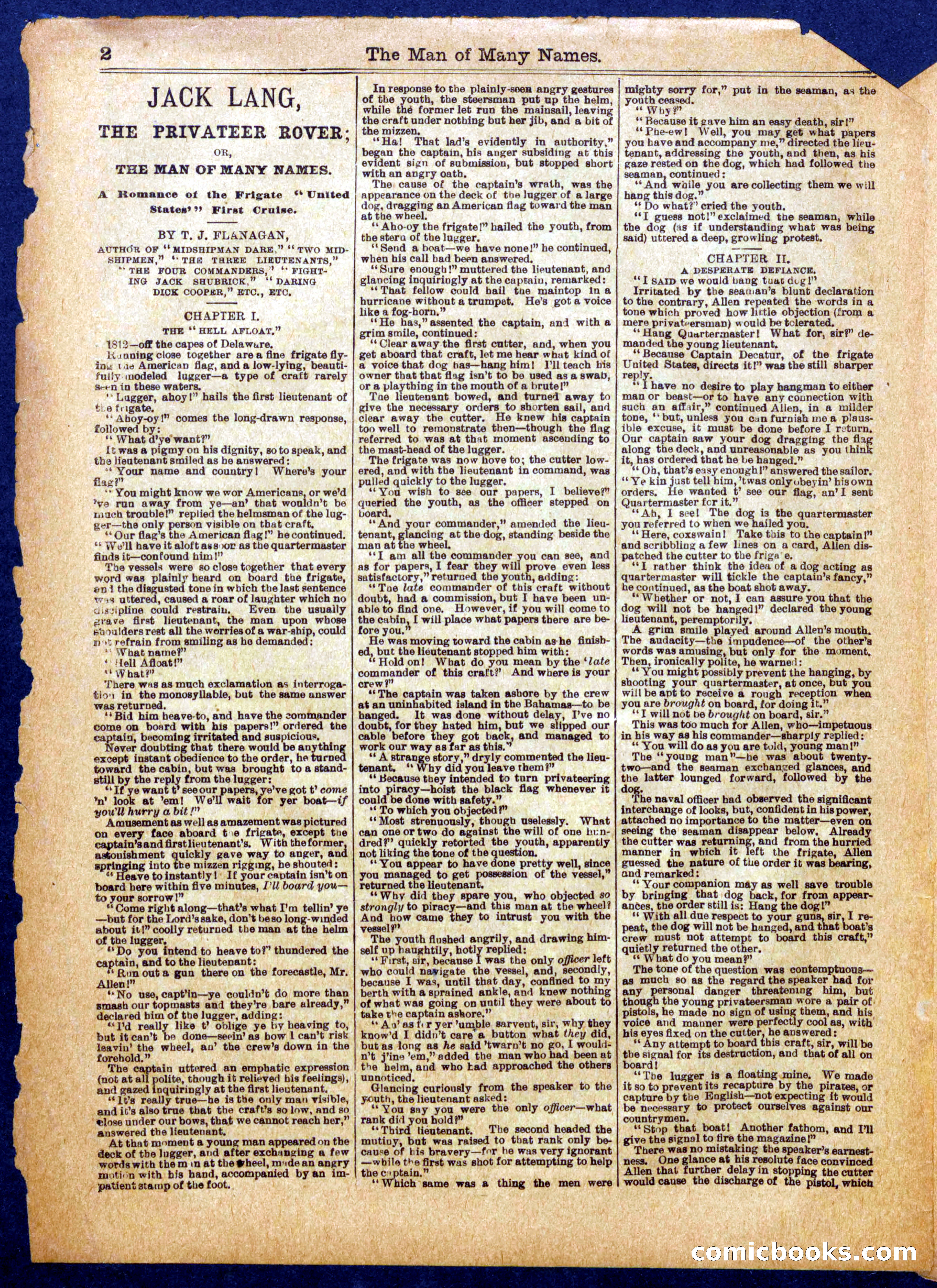 Beadle's Half Dime Library No. 999 — page 2 of 16