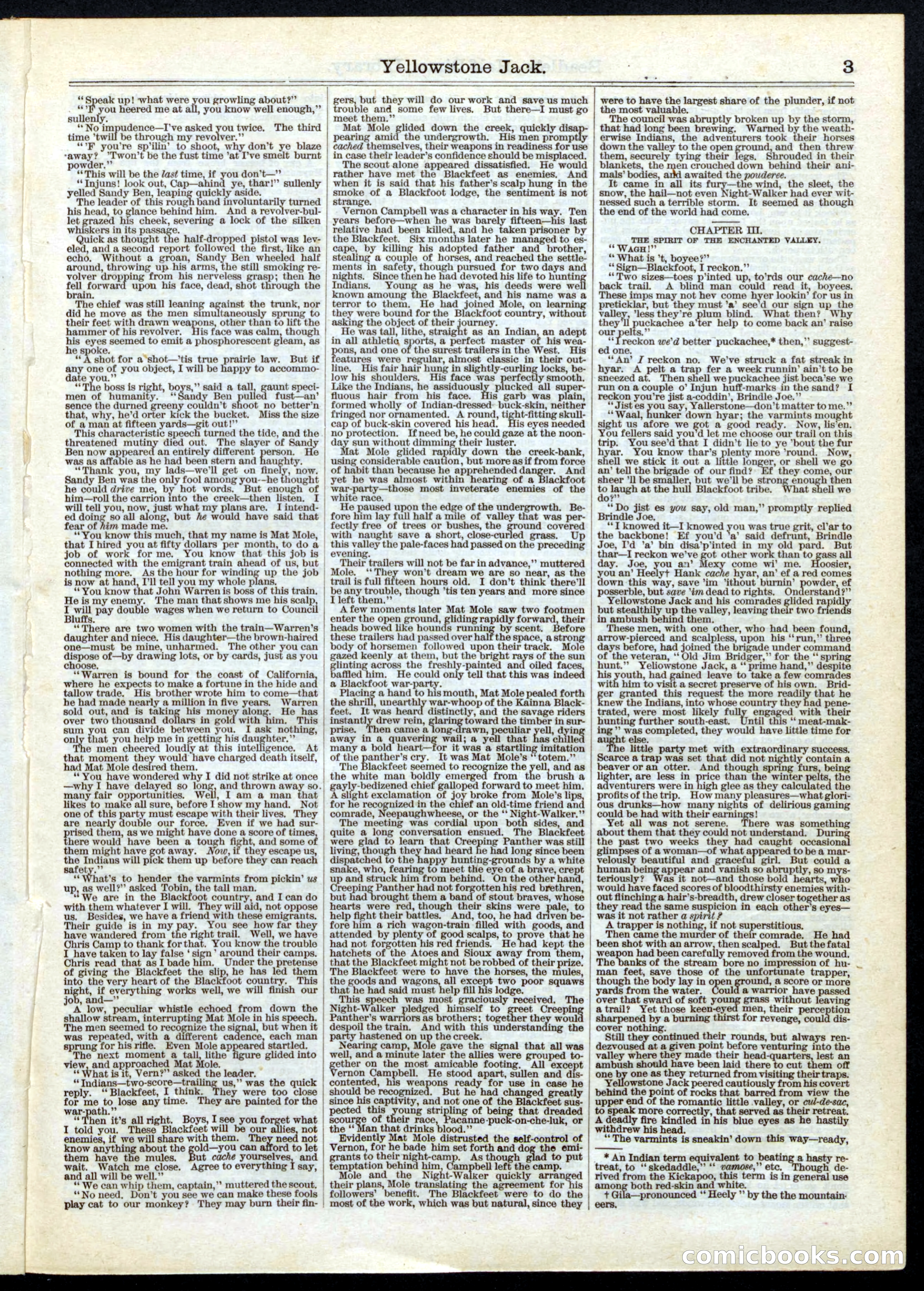 Beadle's Half Dime Library, Vol. 1, No. 2 — page 3 of 16