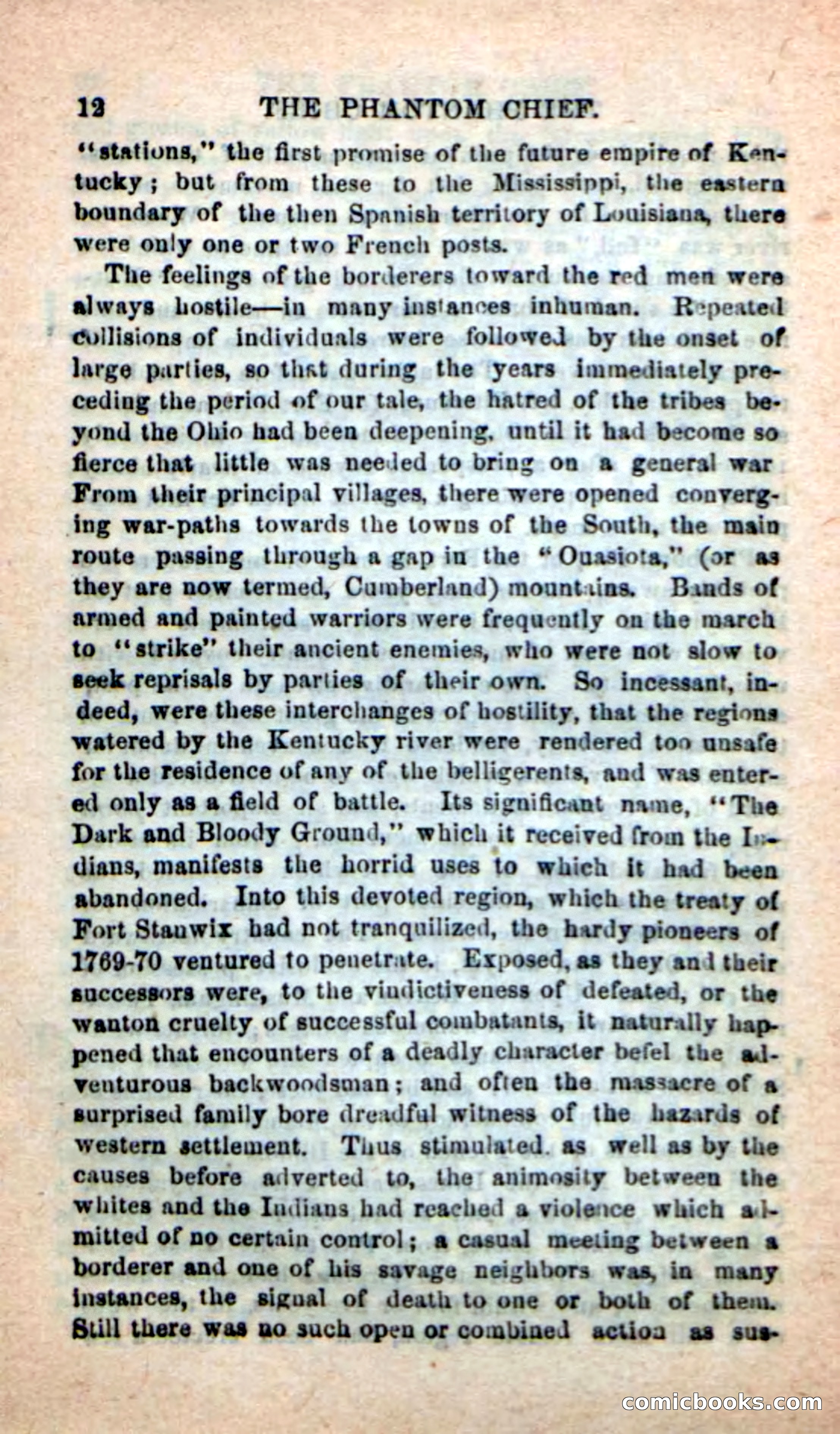 Beadle's New Dime Novels: The Specter Chief — page 8 of 100