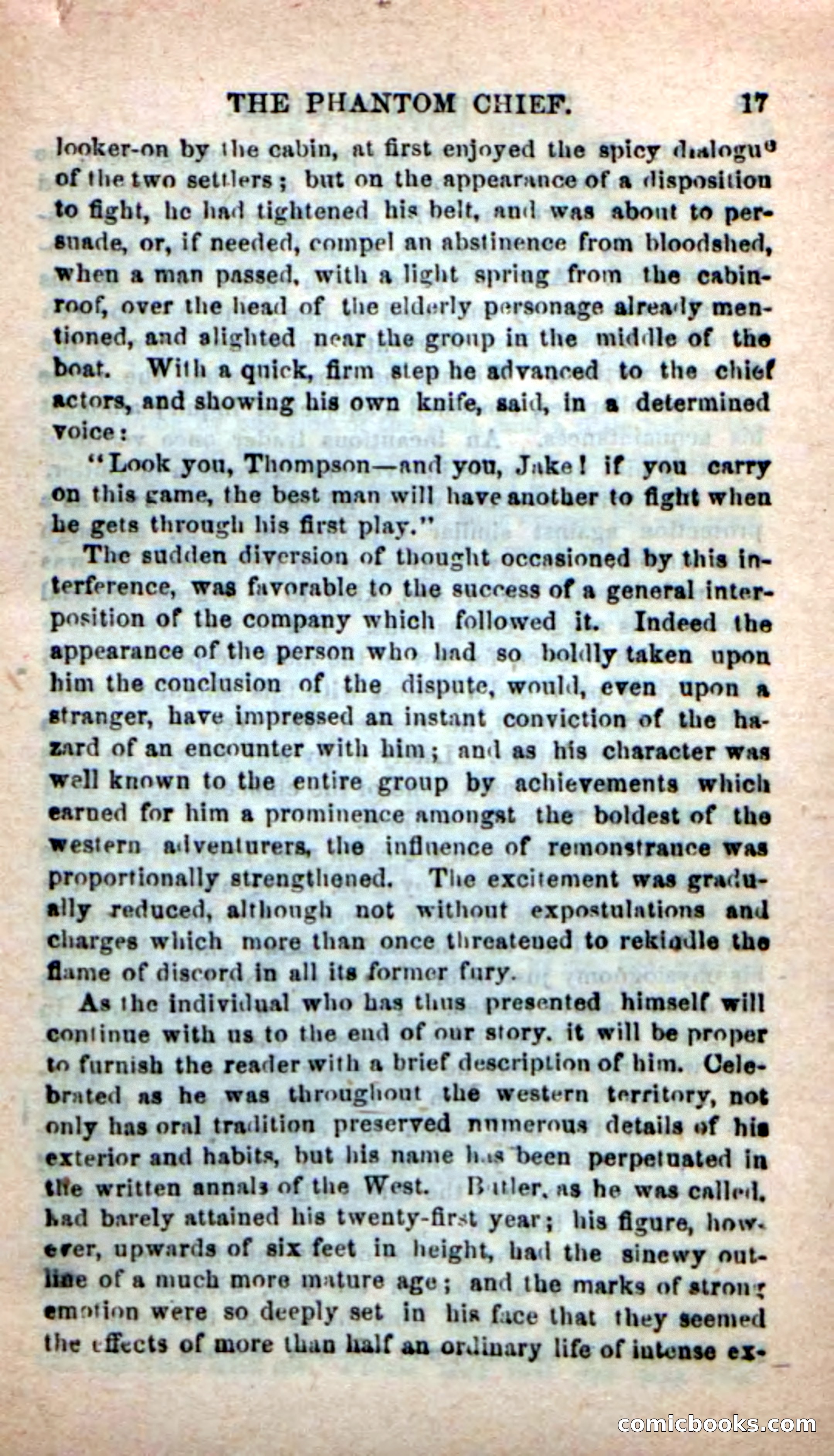Beadle's New Dime Novels: The Specter Chief — page 13 of 100