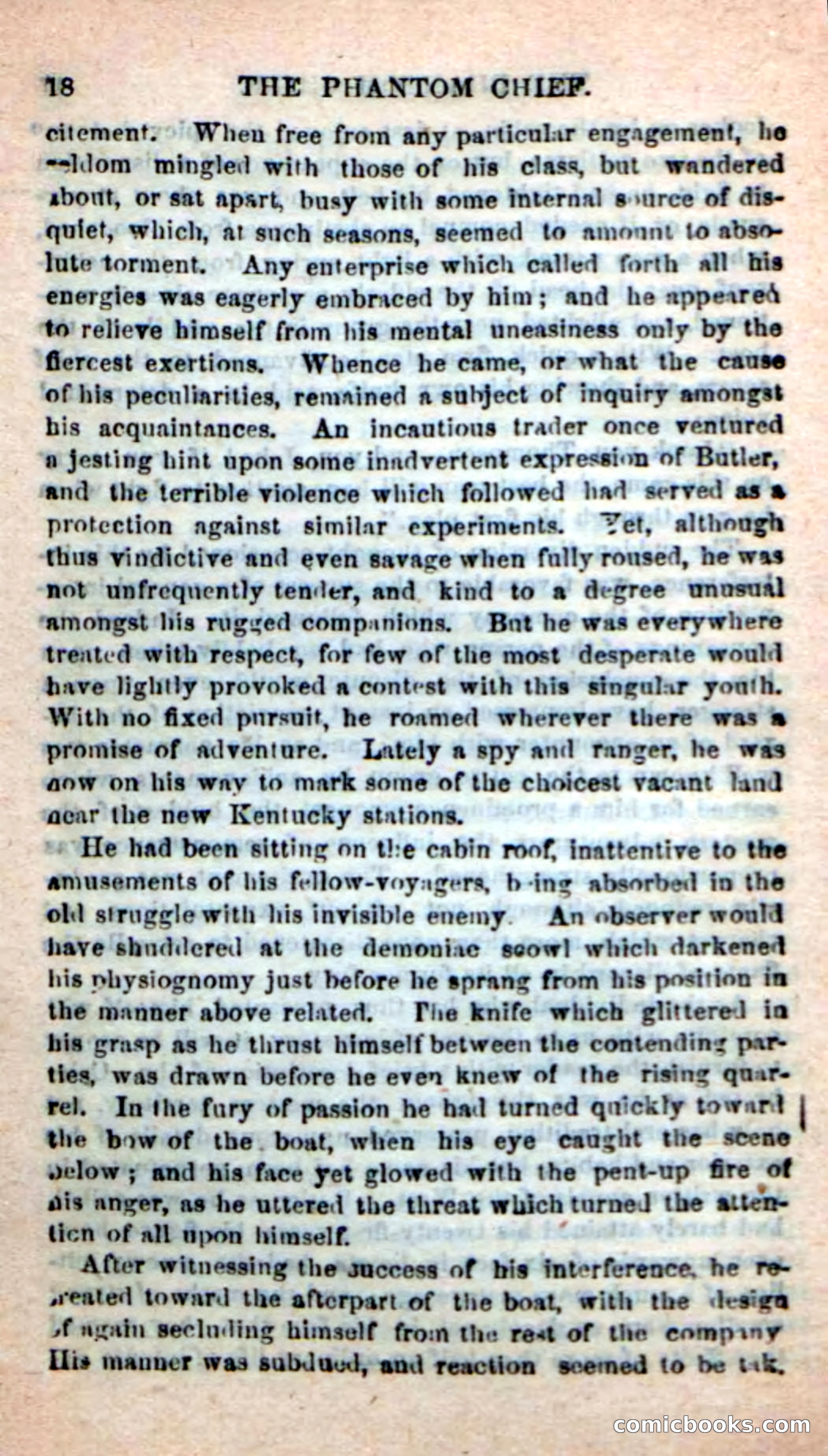 Beadle's New Dime Novels: The Specter Chief — page 14 of 100