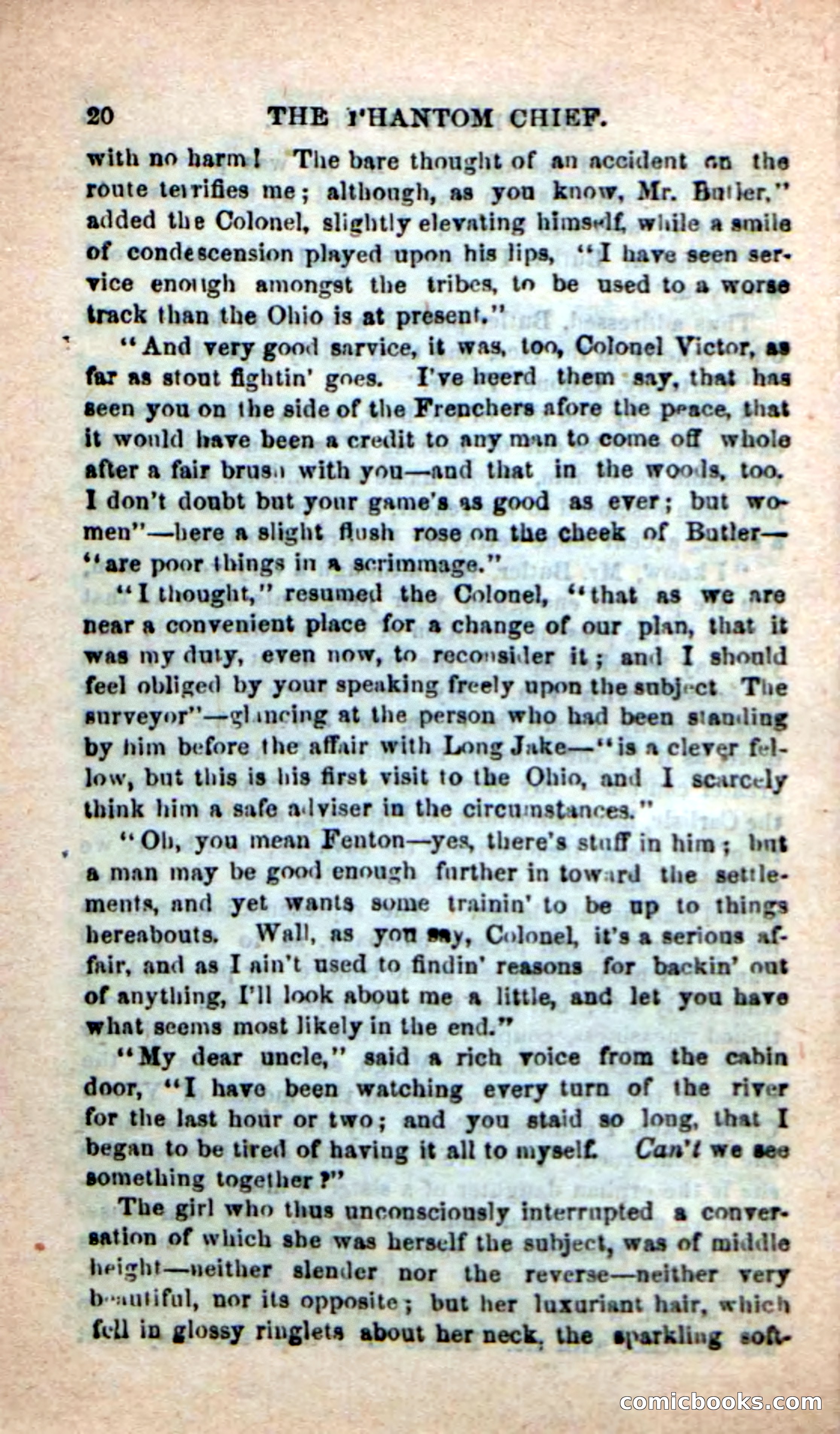 Beadle's New Dime Novels: The Specter Chief — page 16 of 100