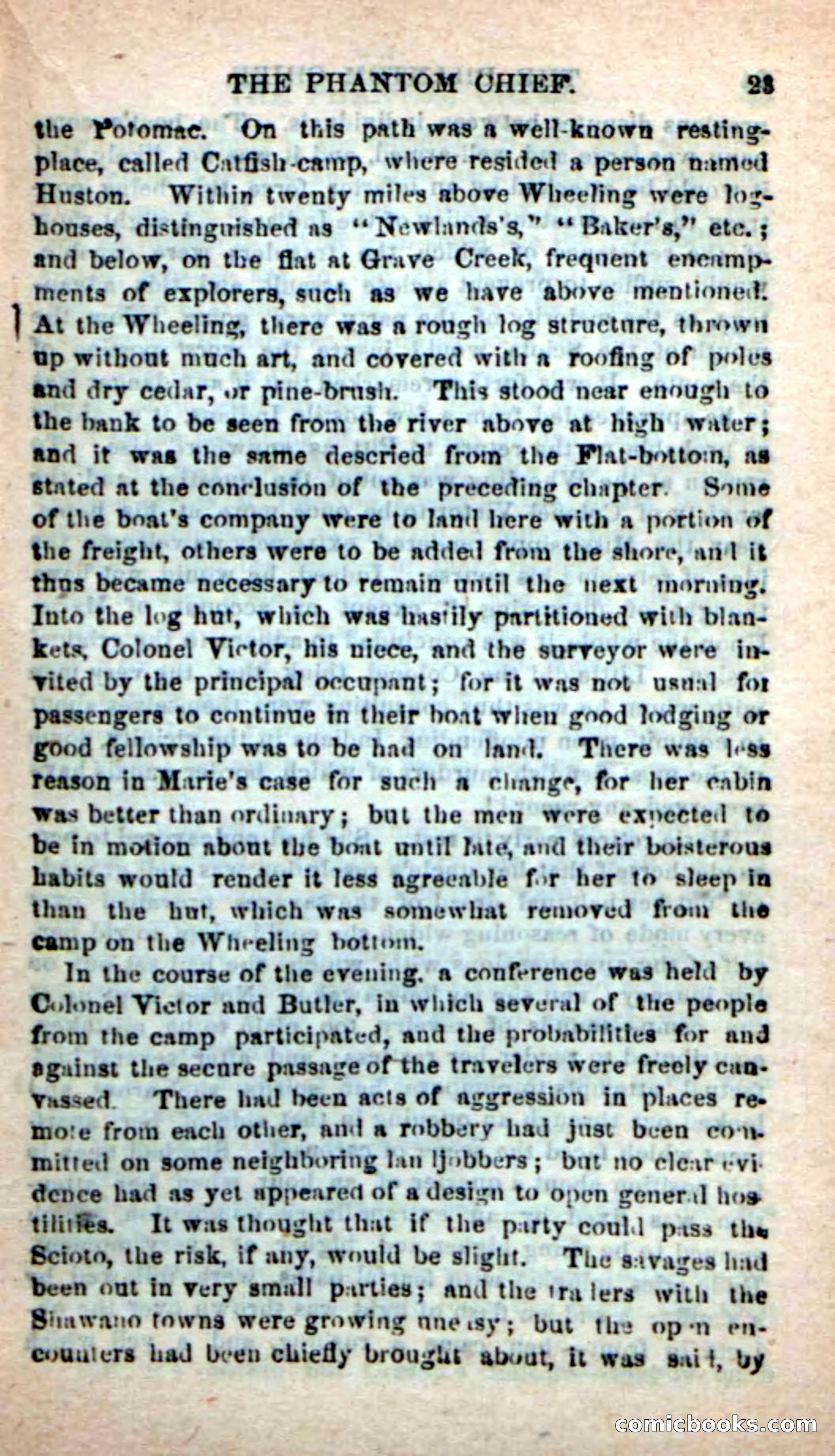 Beadle's New Dime Novels: The Specter Chief — page 19 of 100