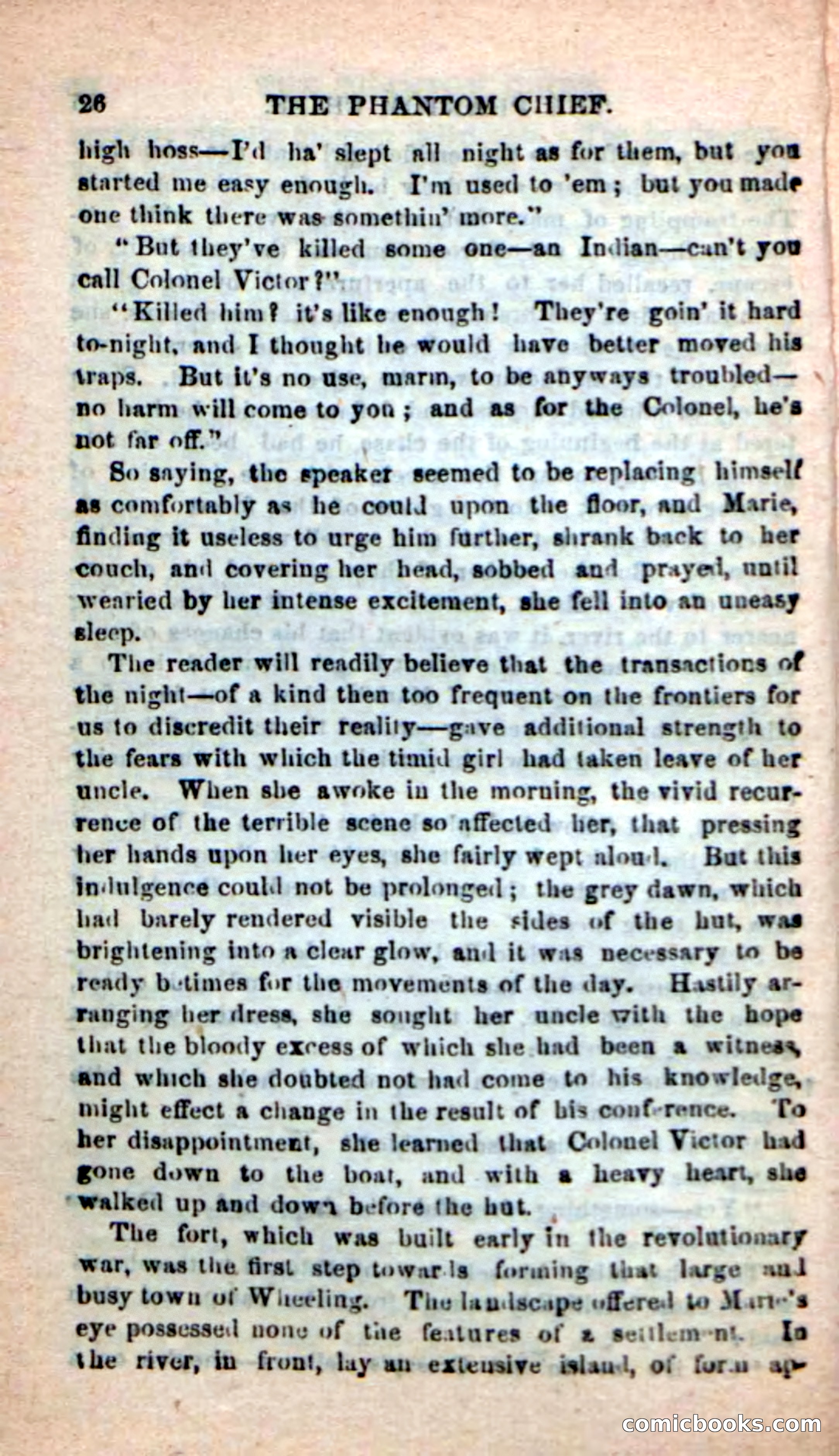 Beadle's New Dime Novels: The Specter Chief — page 22 of 100