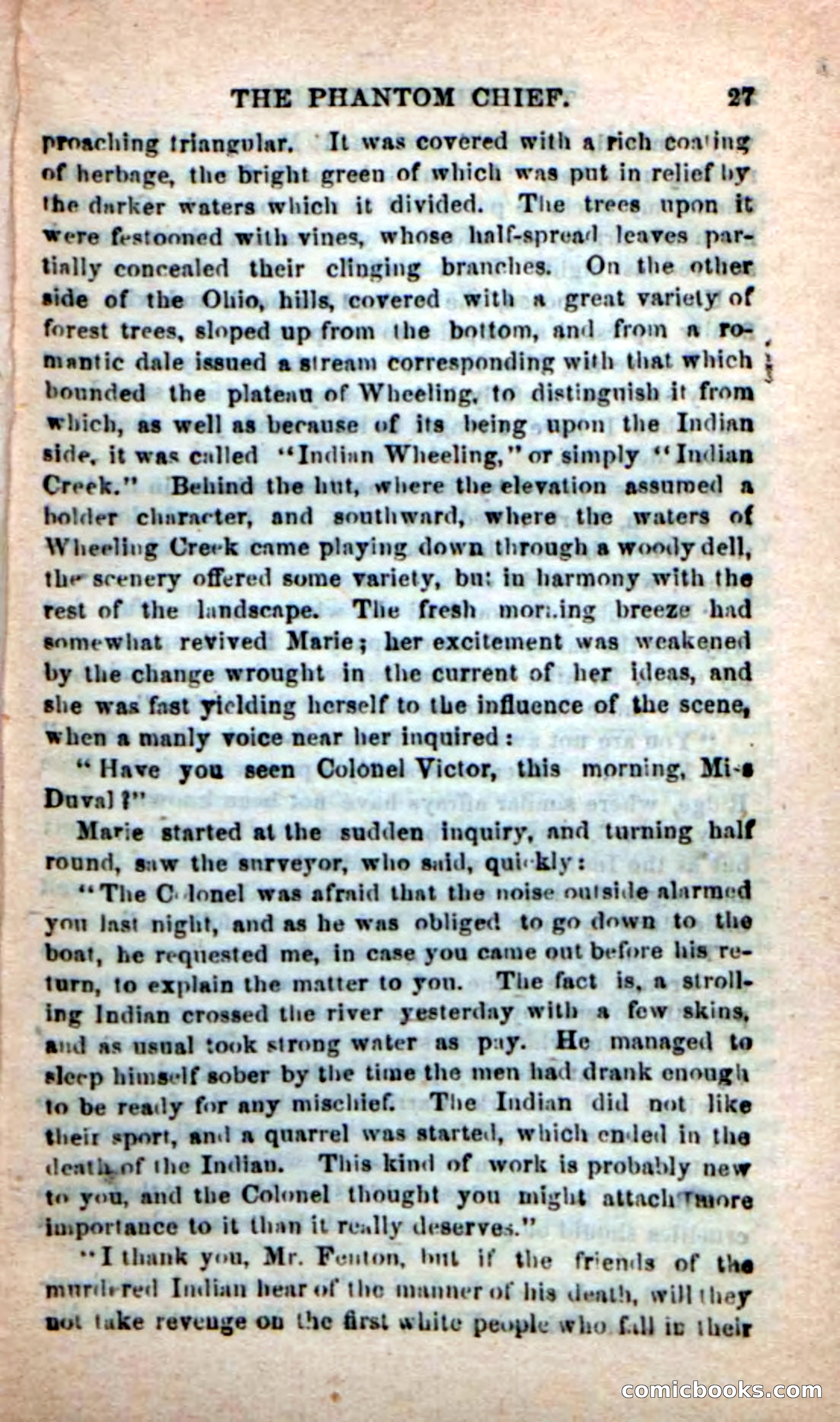 Beadle's New Dime Novels: The Specter Chief — page 23 of 100