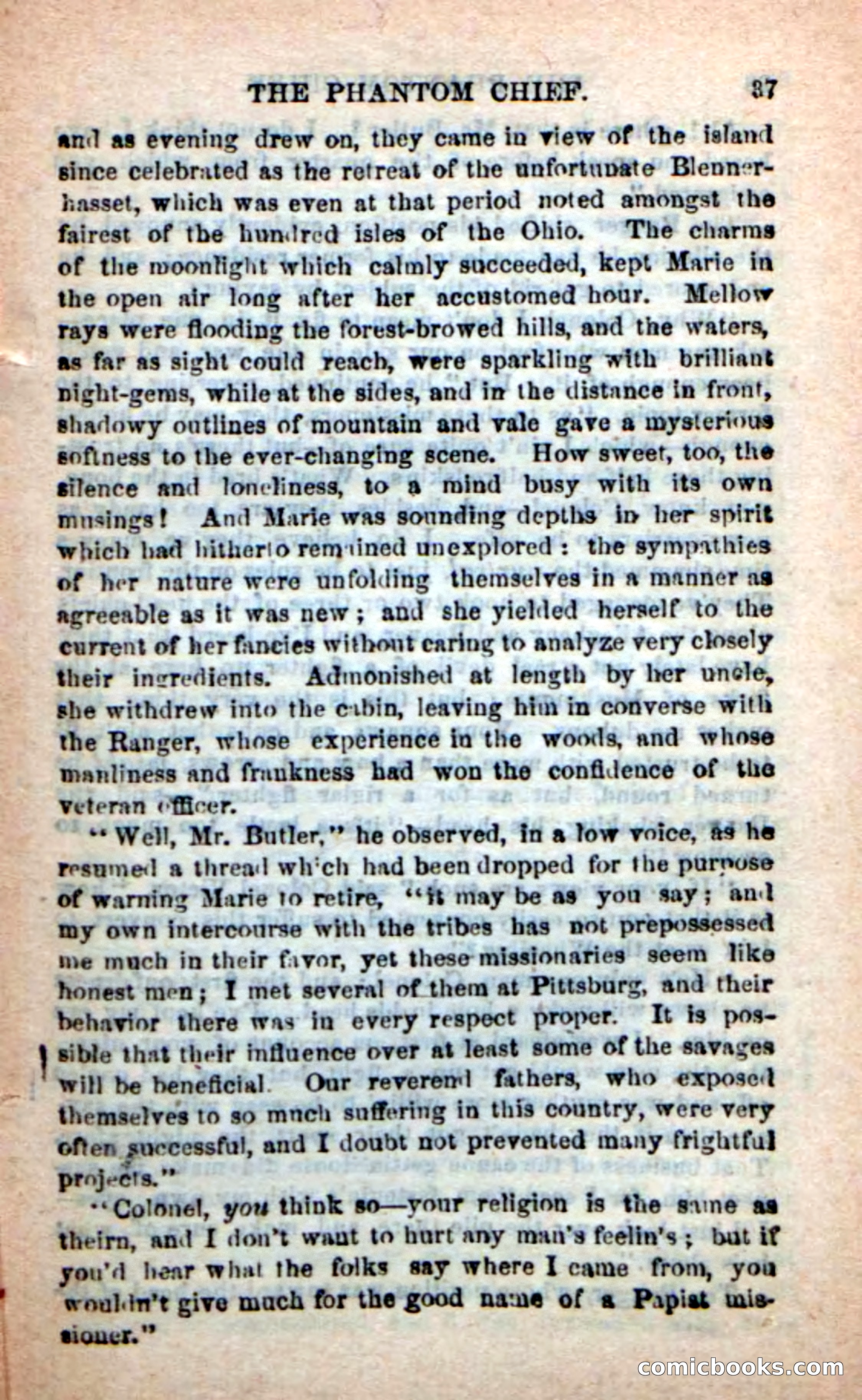 Beadle's New Dime Novels: The Specter Chief — page 33 of 100