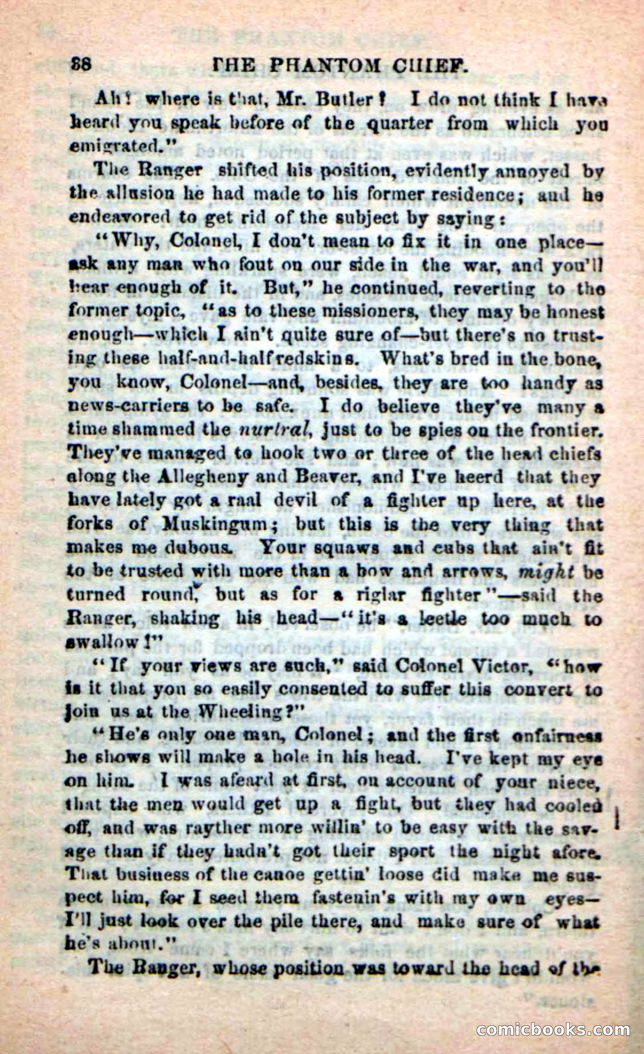 Beadle's New Dime Novels: The Specter Chief — page 34 of 100