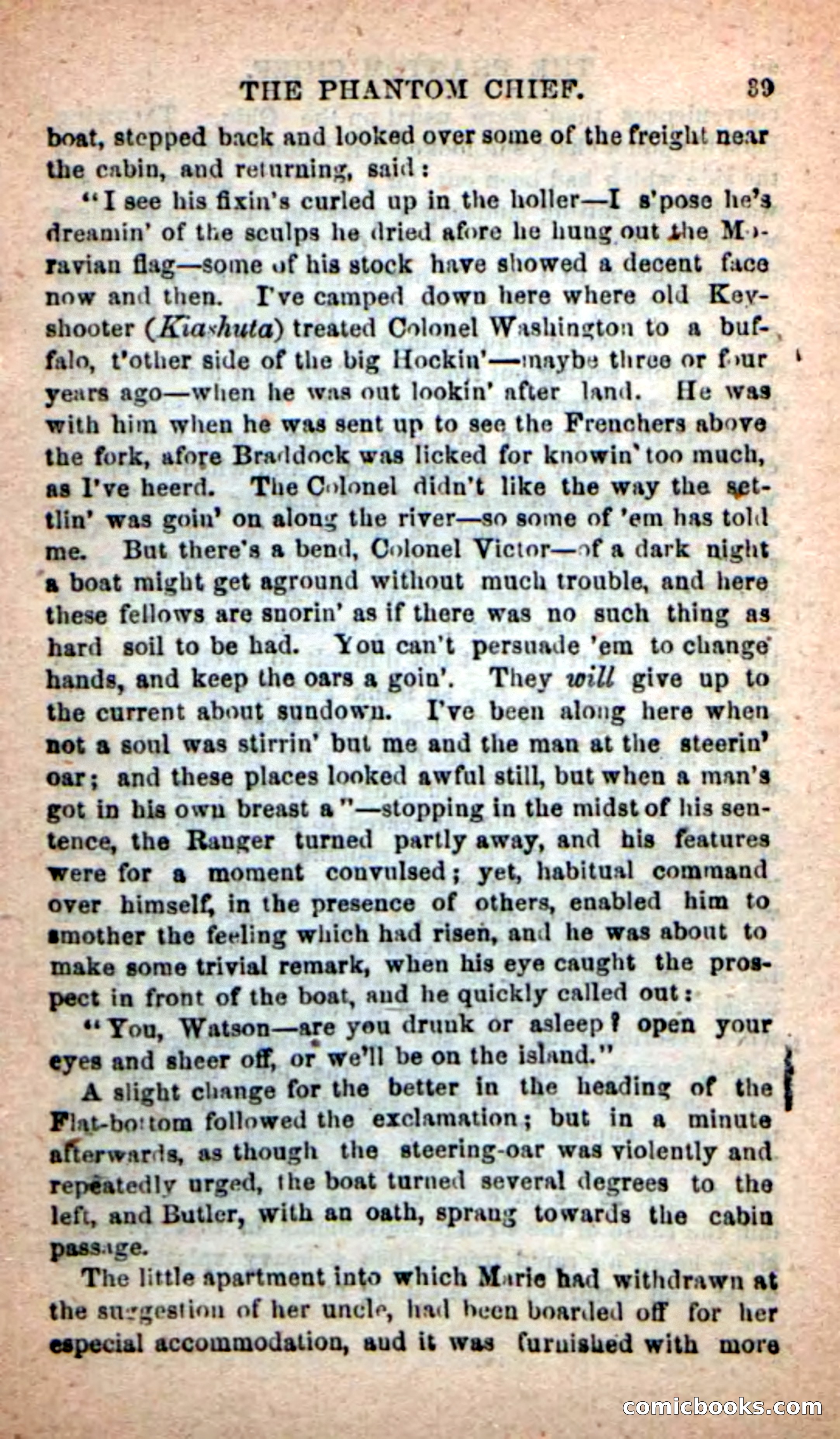 Beadle's New Dime Novels: The Specter Chief — page 35 of 100