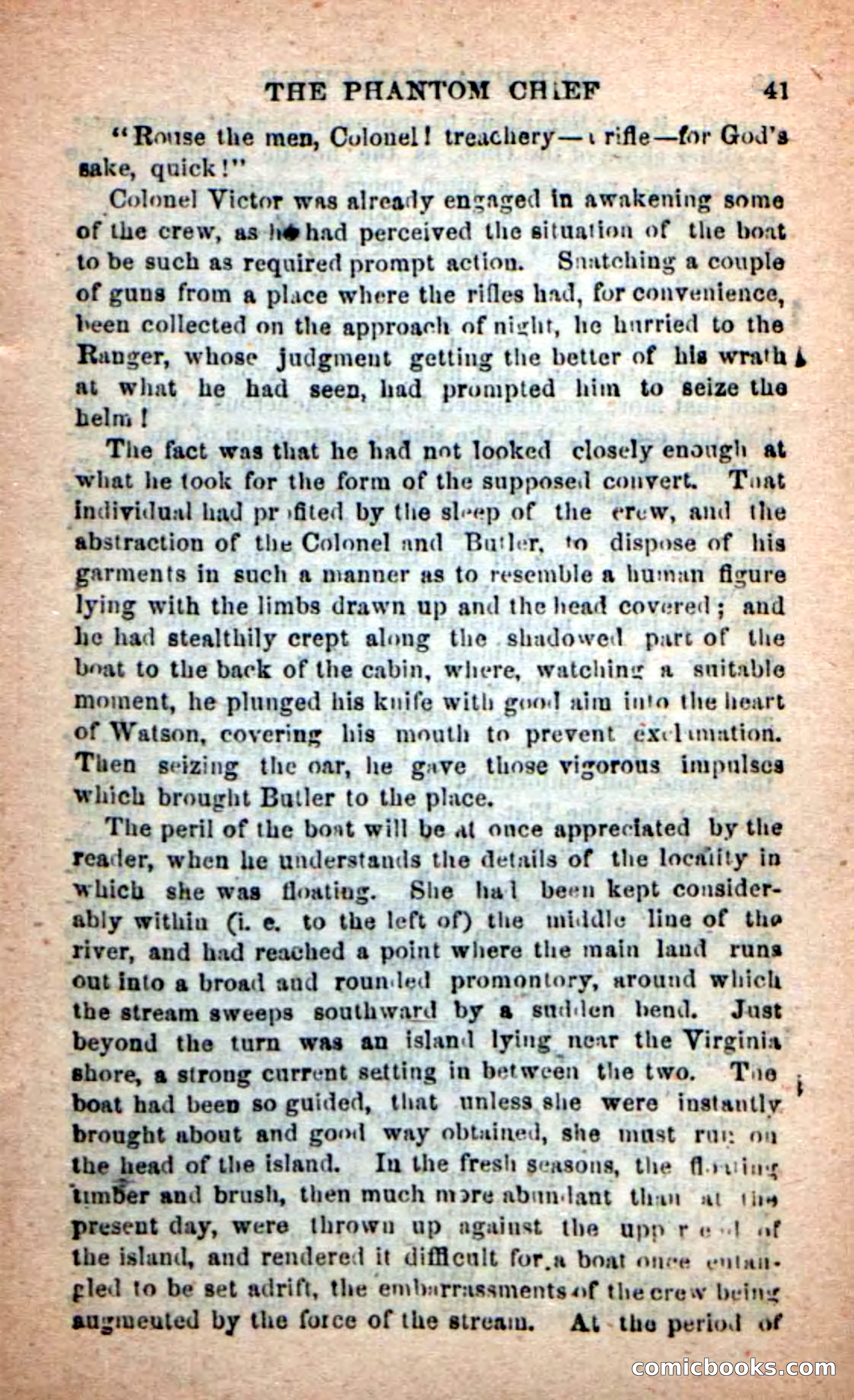 Beadle's New Dime Novels: The Specter Chief — page 37 of 100