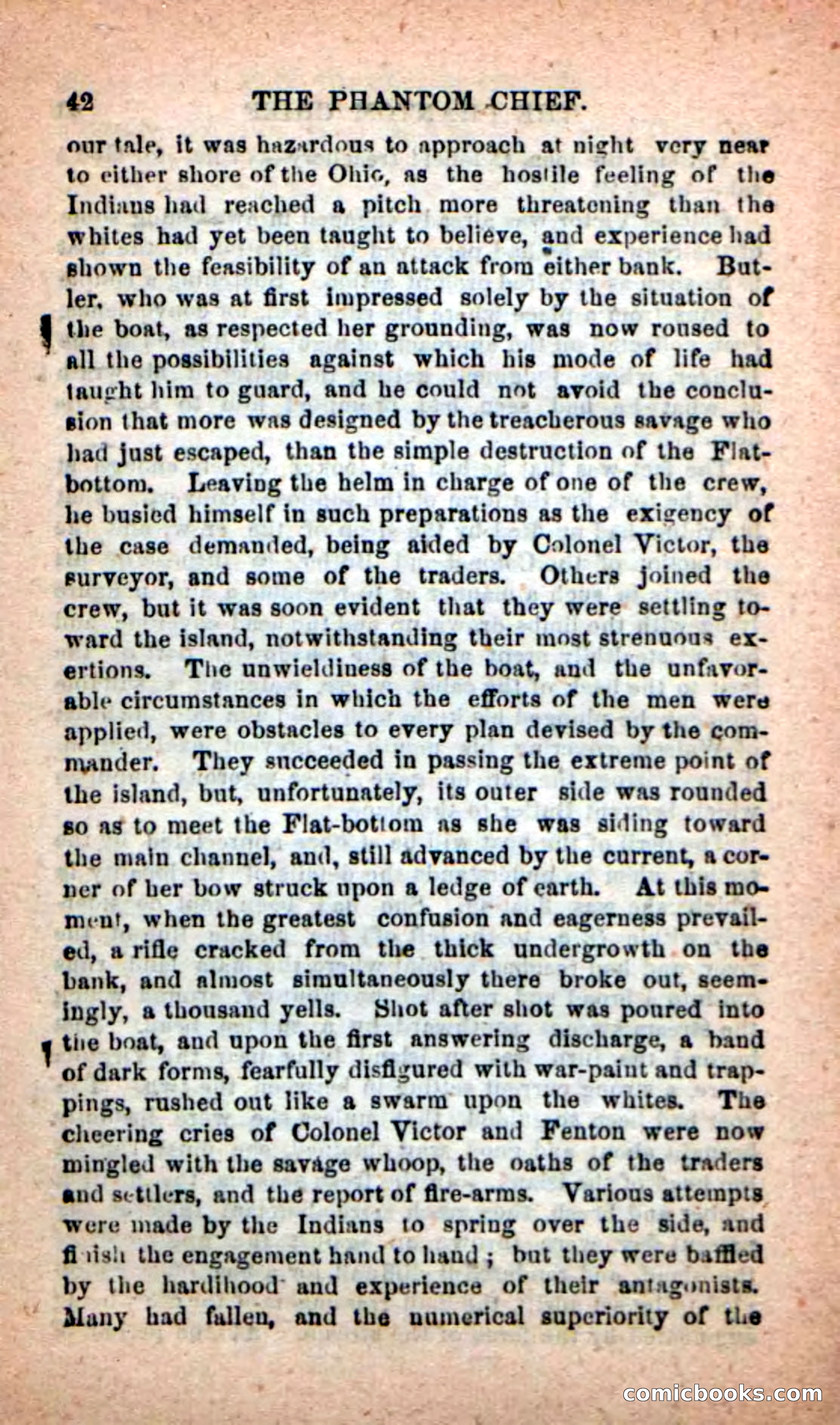 Beadle's New Dime Novels: The Specter Chief — page 38 of 100