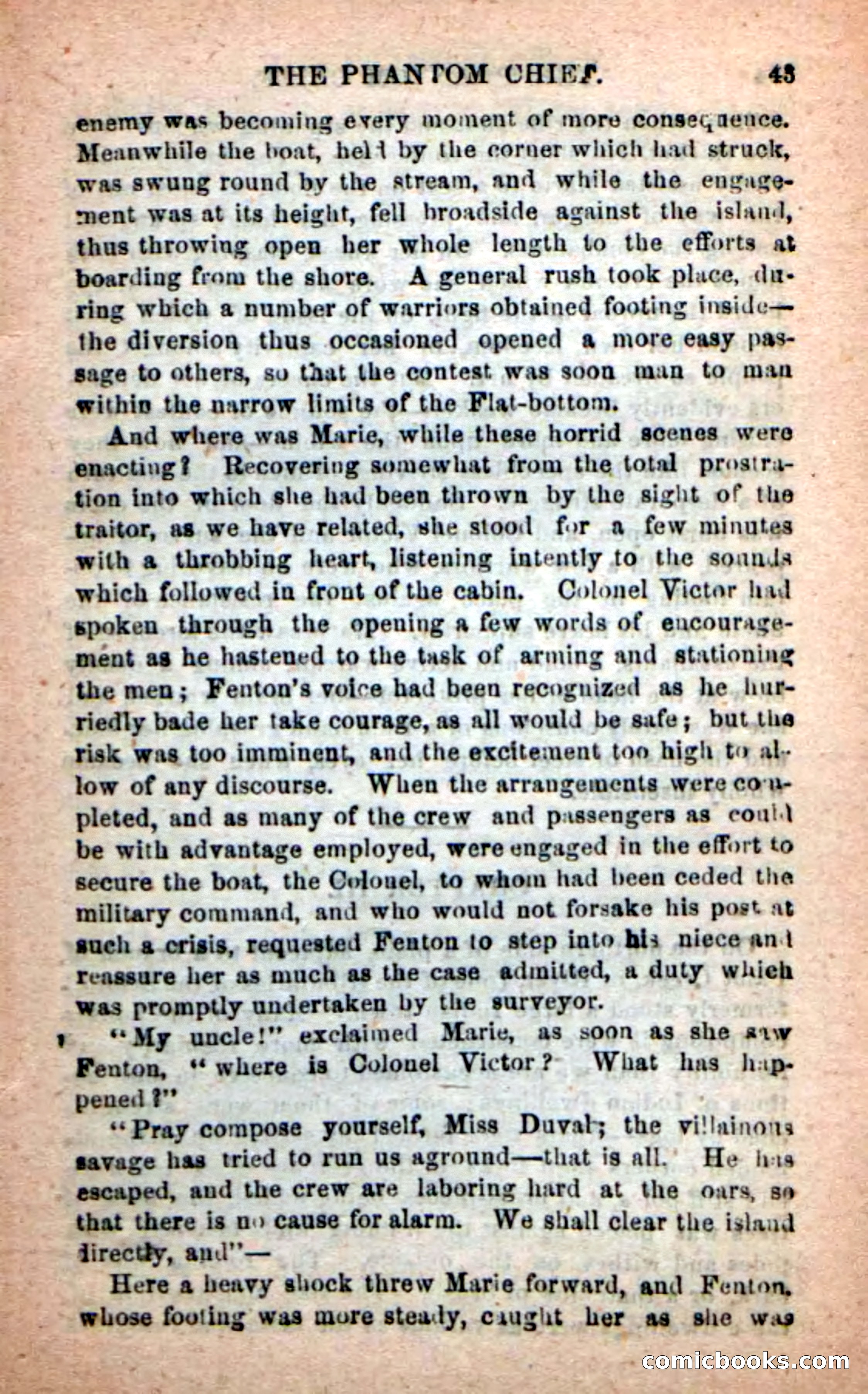Beadle's New Dime Novels: The Specter Chief — page 39 of 100