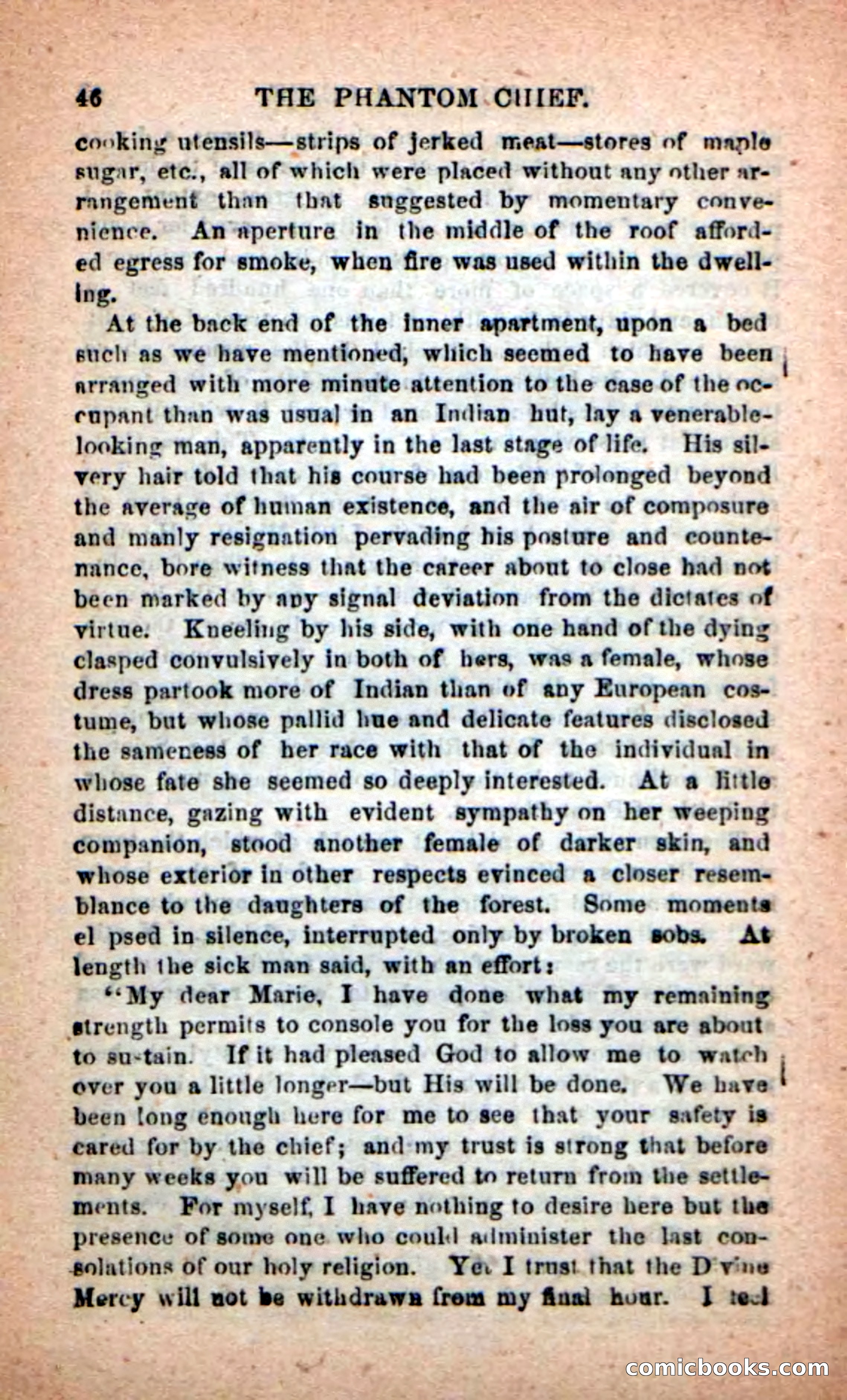 Beadle's New Dime Novels: The Specter Chief — page 42 of 100