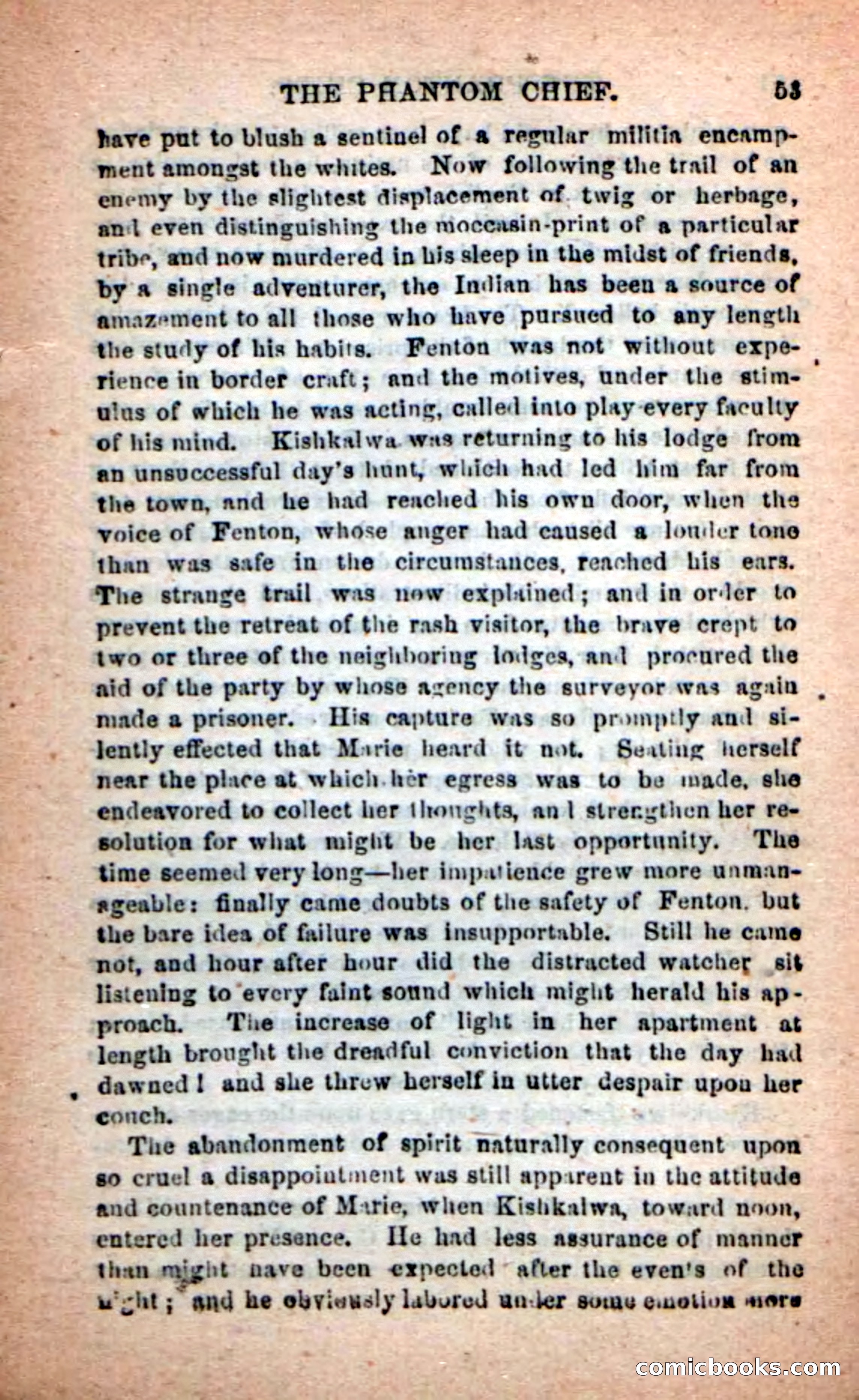 Beadle's New Dime Novels: The Specter Chief — page 49 of 100