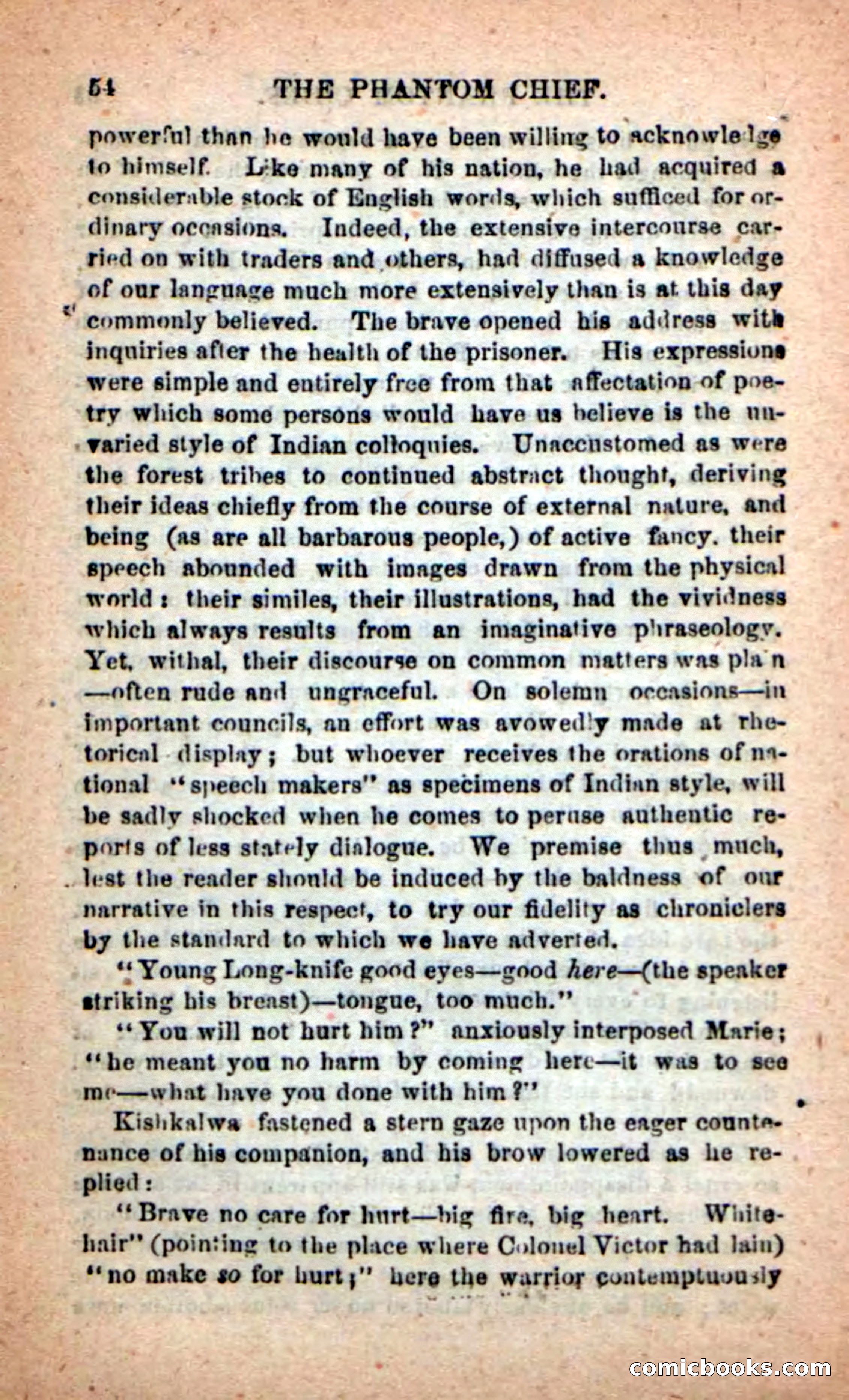 Beadle's New Dime Novels: The Specter Chief — page 50 of 100