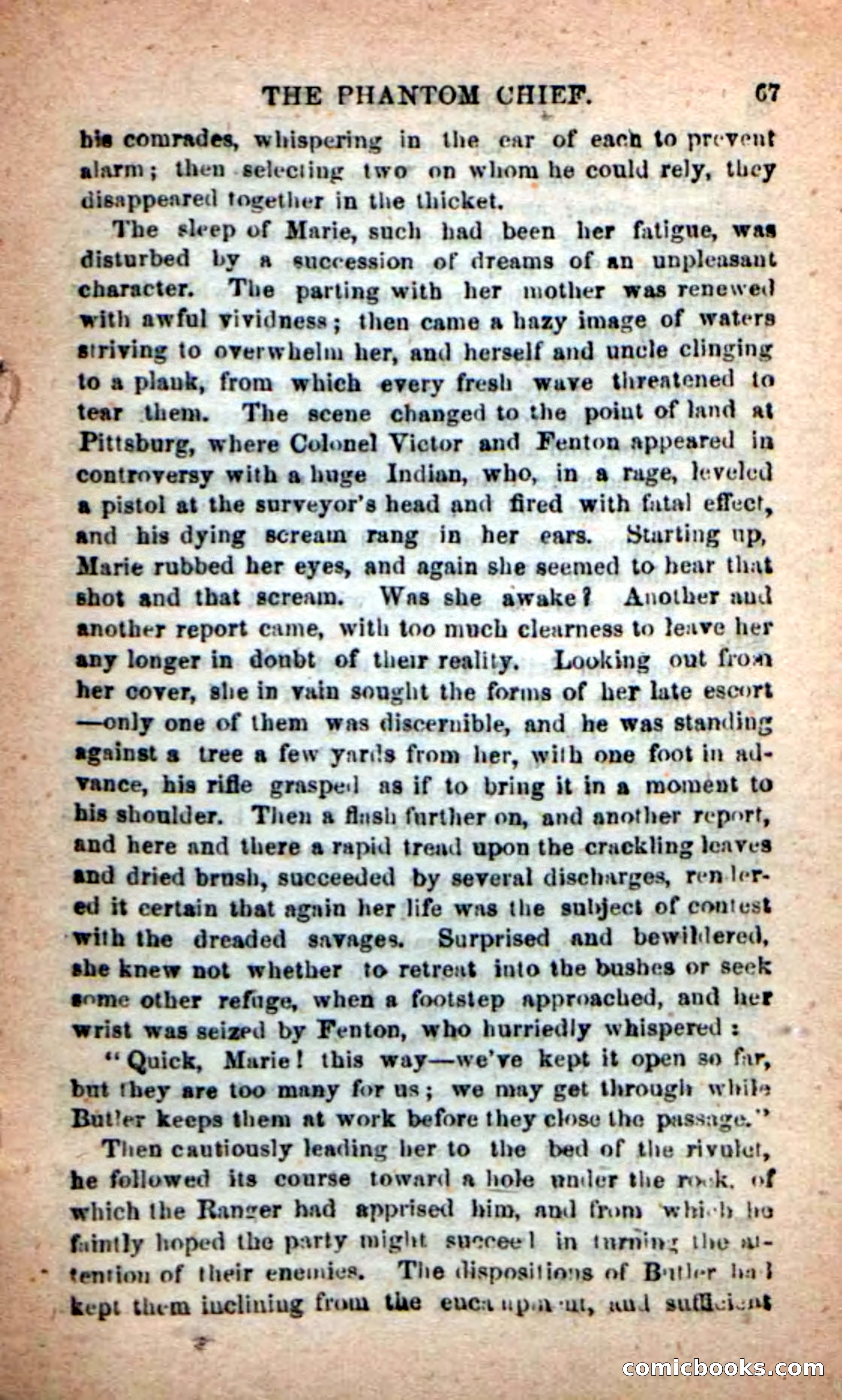 Beadle's New Dime Novels: The Specter Chief — page 63 of 100