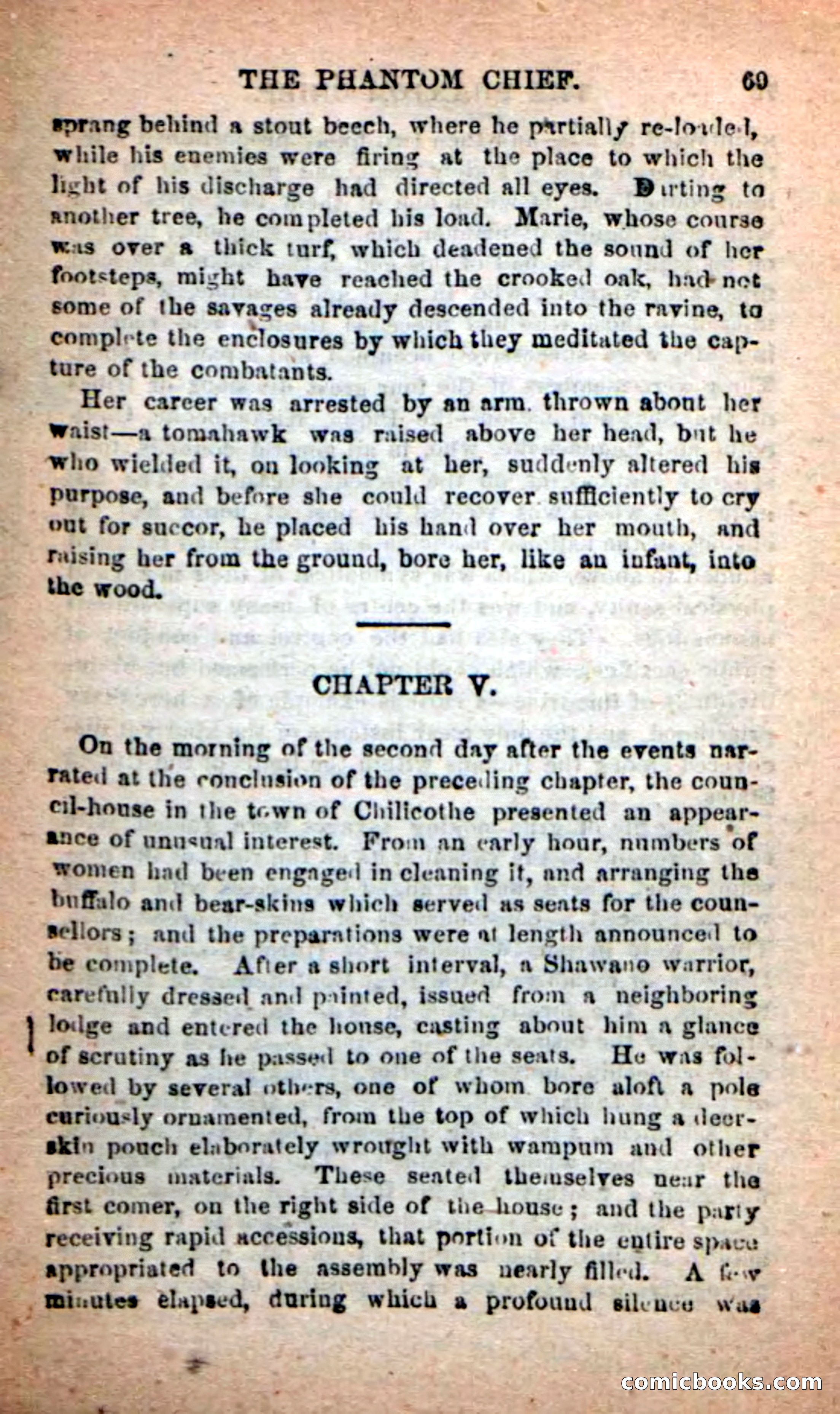 Beadle's New Dime Novels: The Specter Chief — page 65 of 100