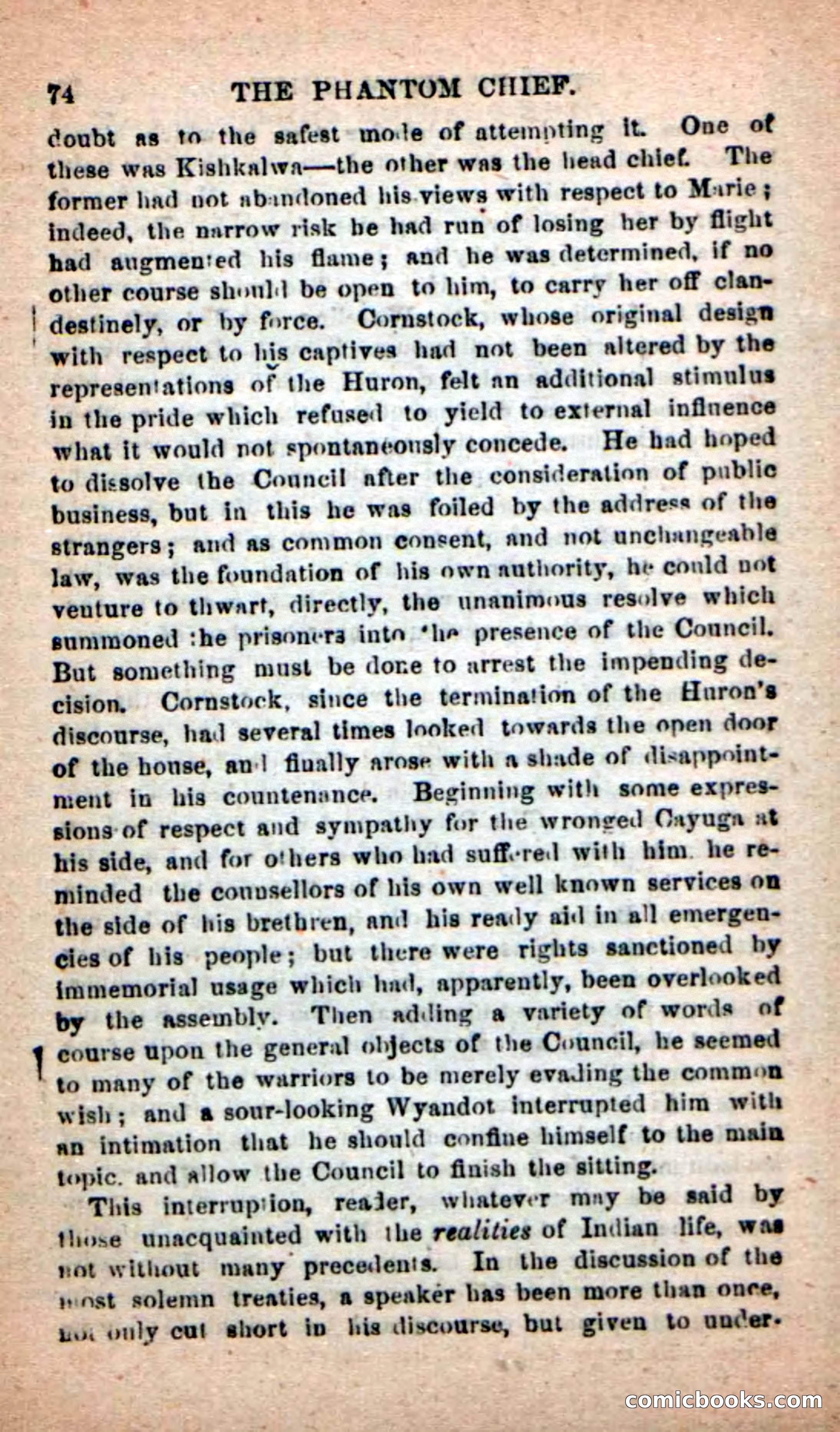 Beadle's New Dime Novels: The Specter Chief — page 70 of 100