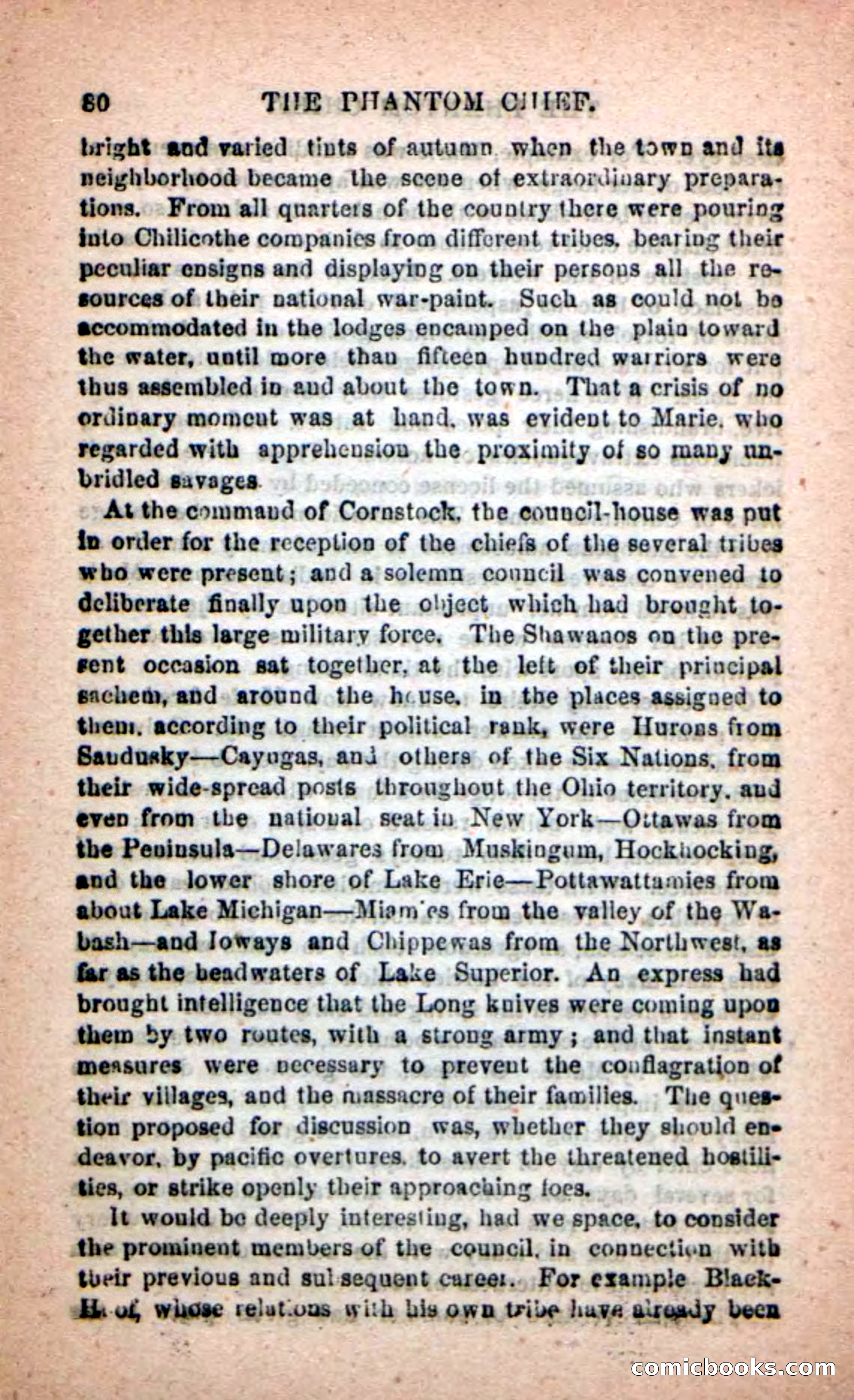 Beadle's New Dime Novels: The Specter Chief — page 76 of 100