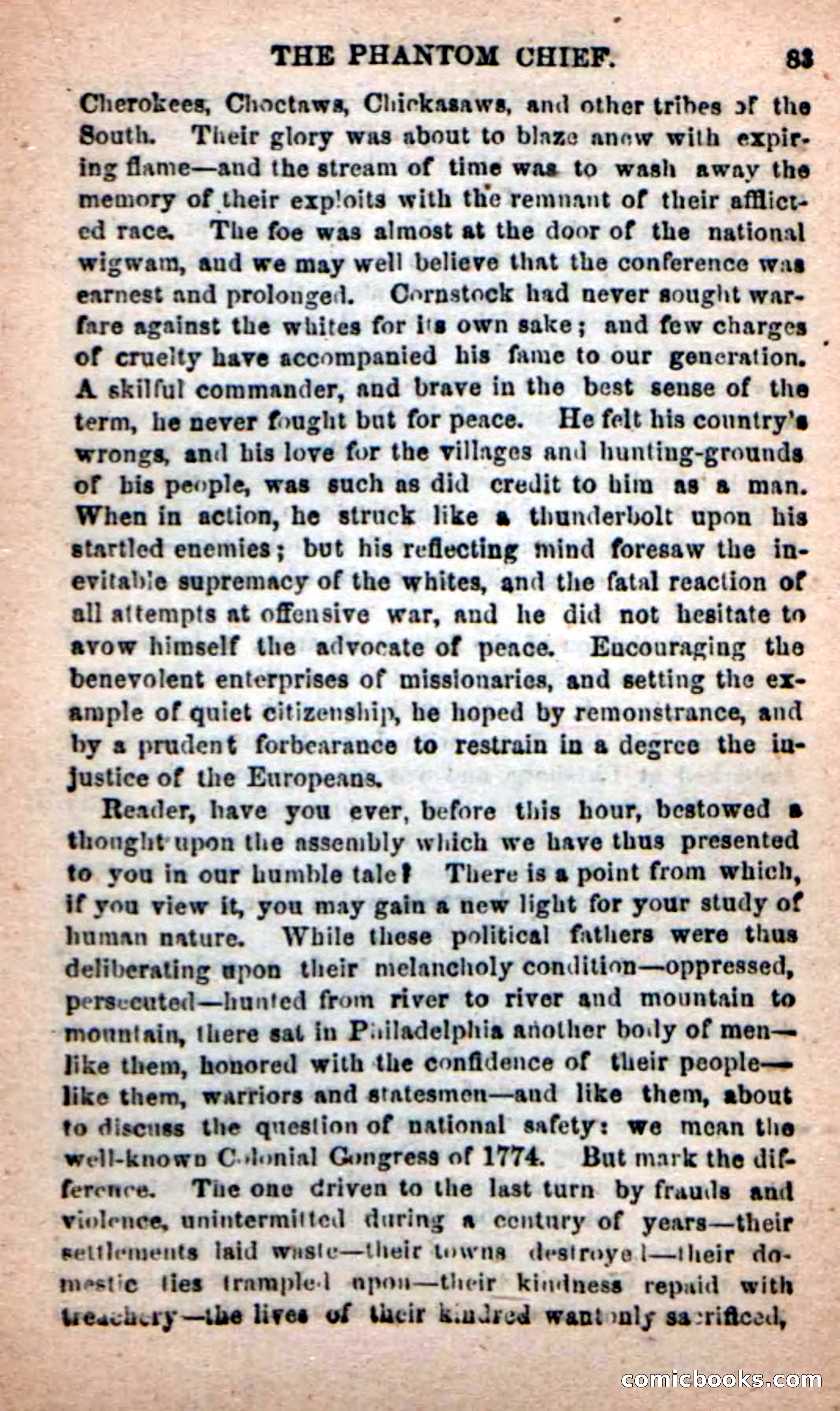 Beadle's New Dime Novels: The Specter Chief — page 79 of 100