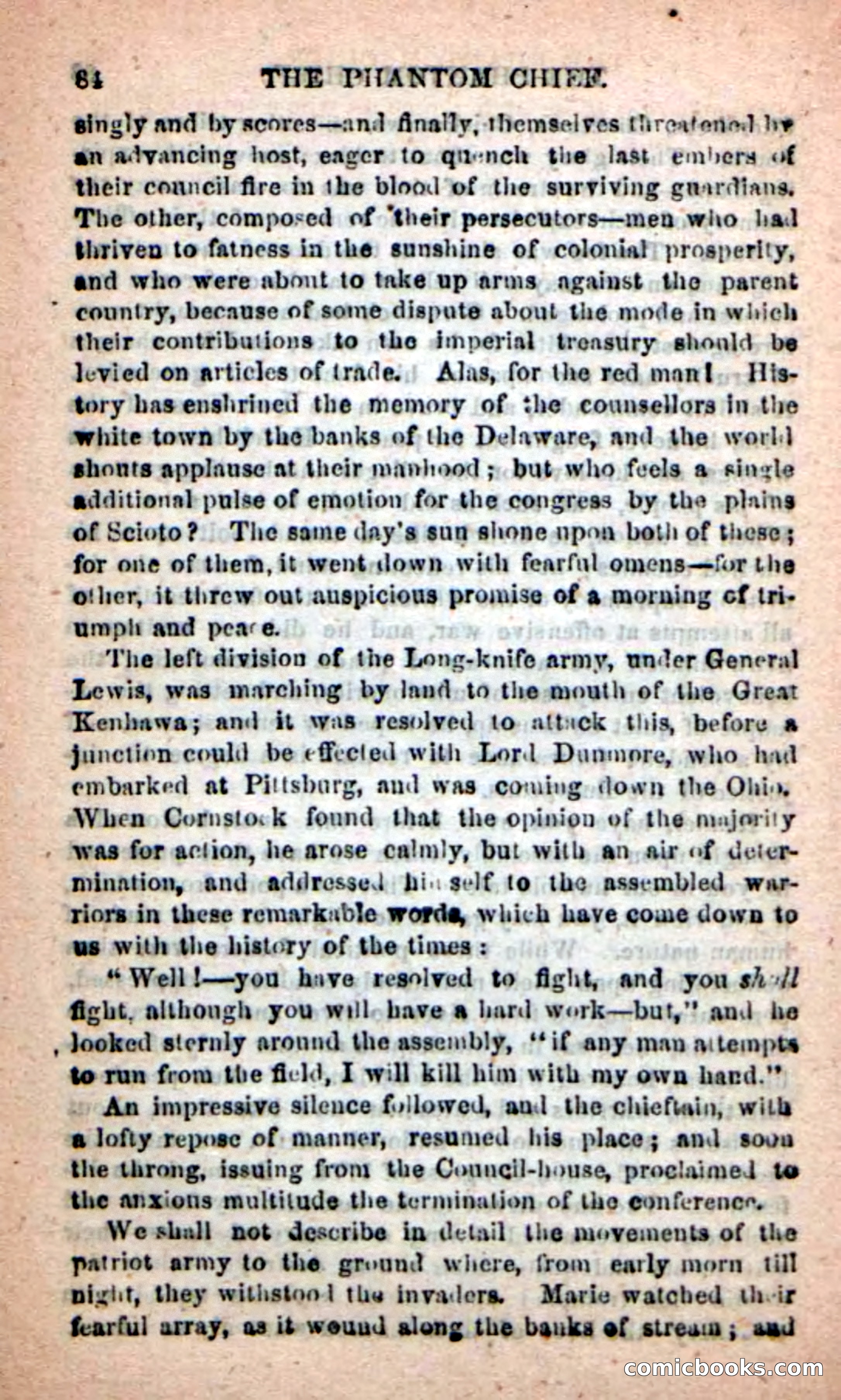 Beadle's New Dime Novels: The Specter Chief — page 80 of 100