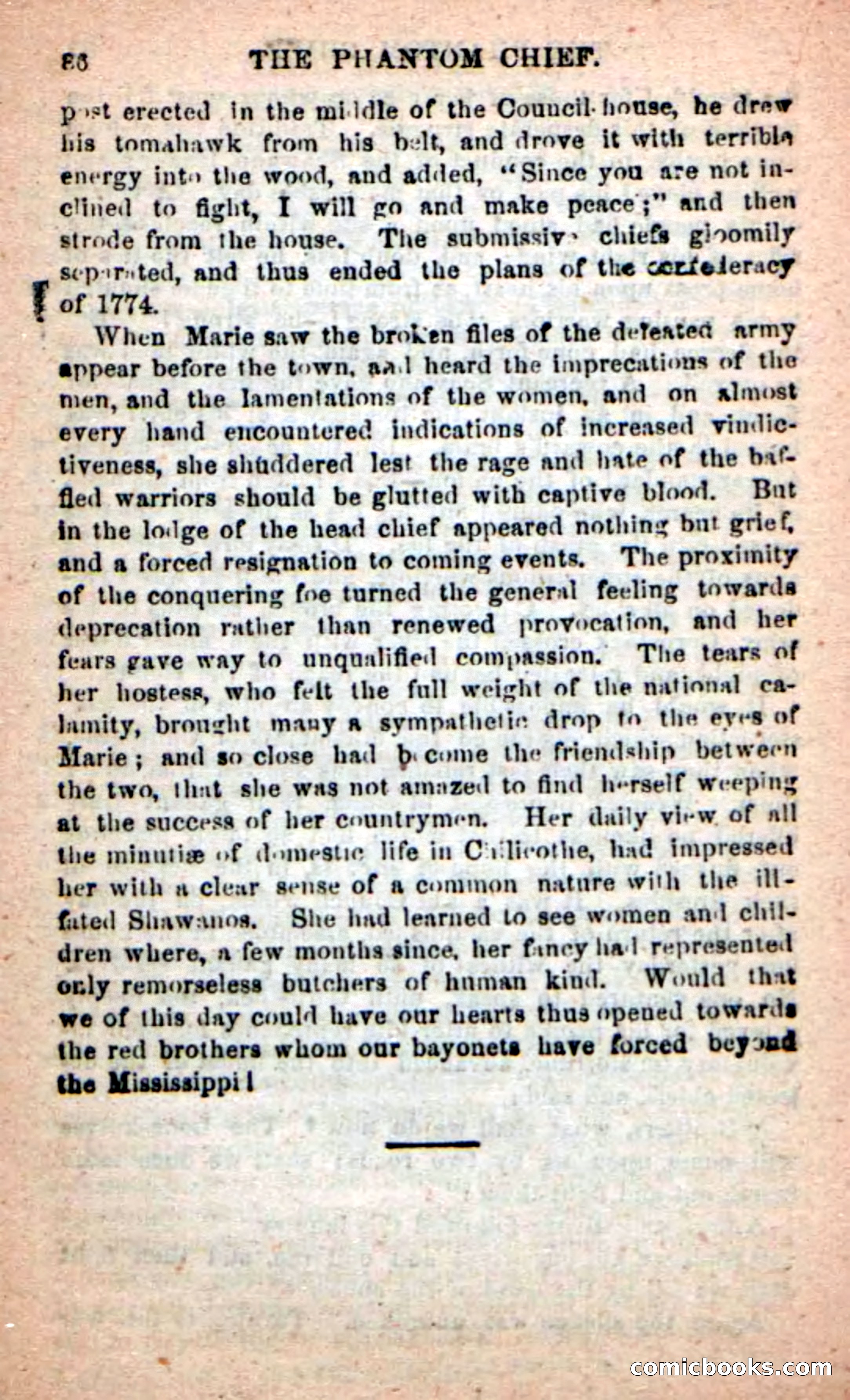 Beadle's New Dime Novels: The Specter Chief — page 82 of 100