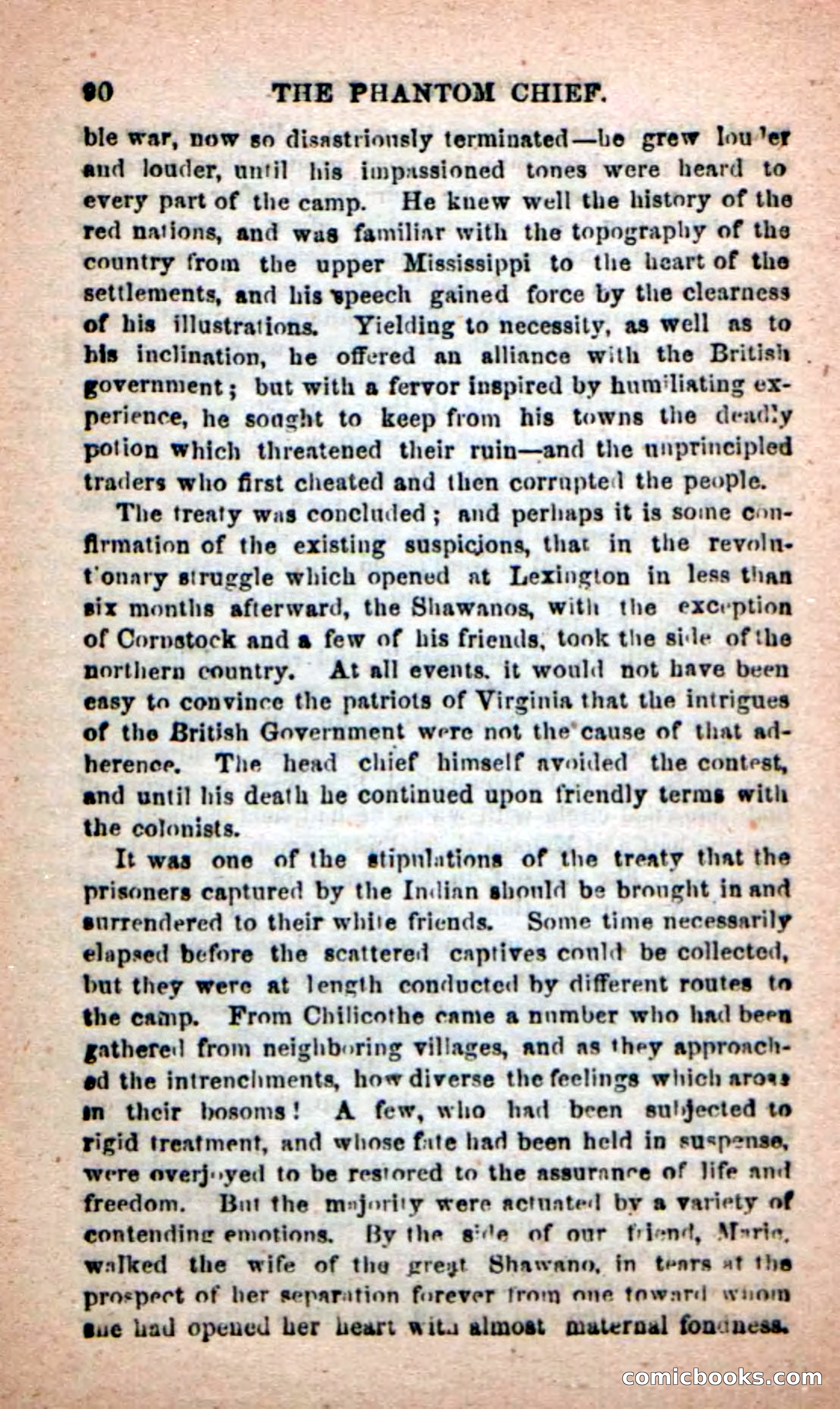 Beadle's New Dime Novels: The Specter Chief — page 86 of 100