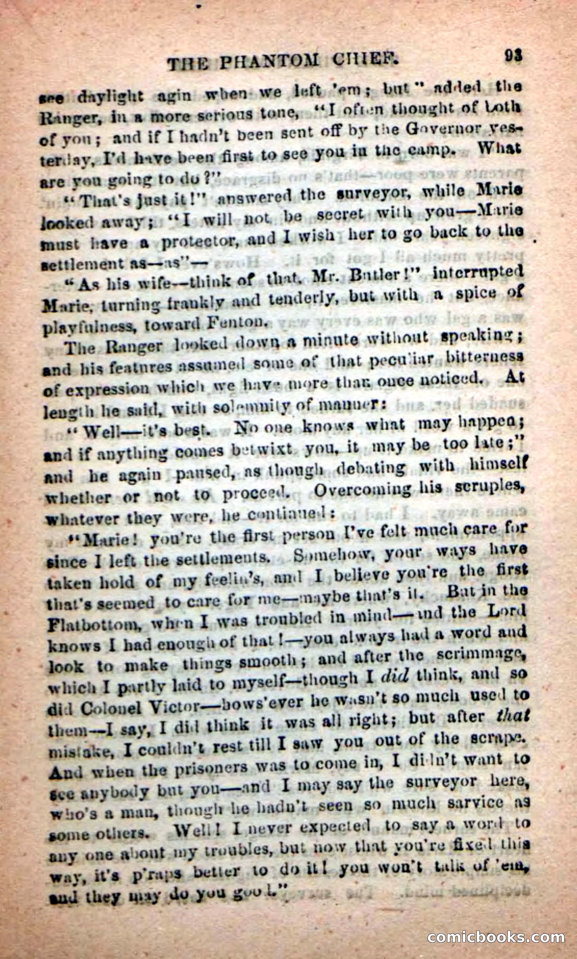 Beadle's New Dime Novels: The Specter Chief — page 89 of 100