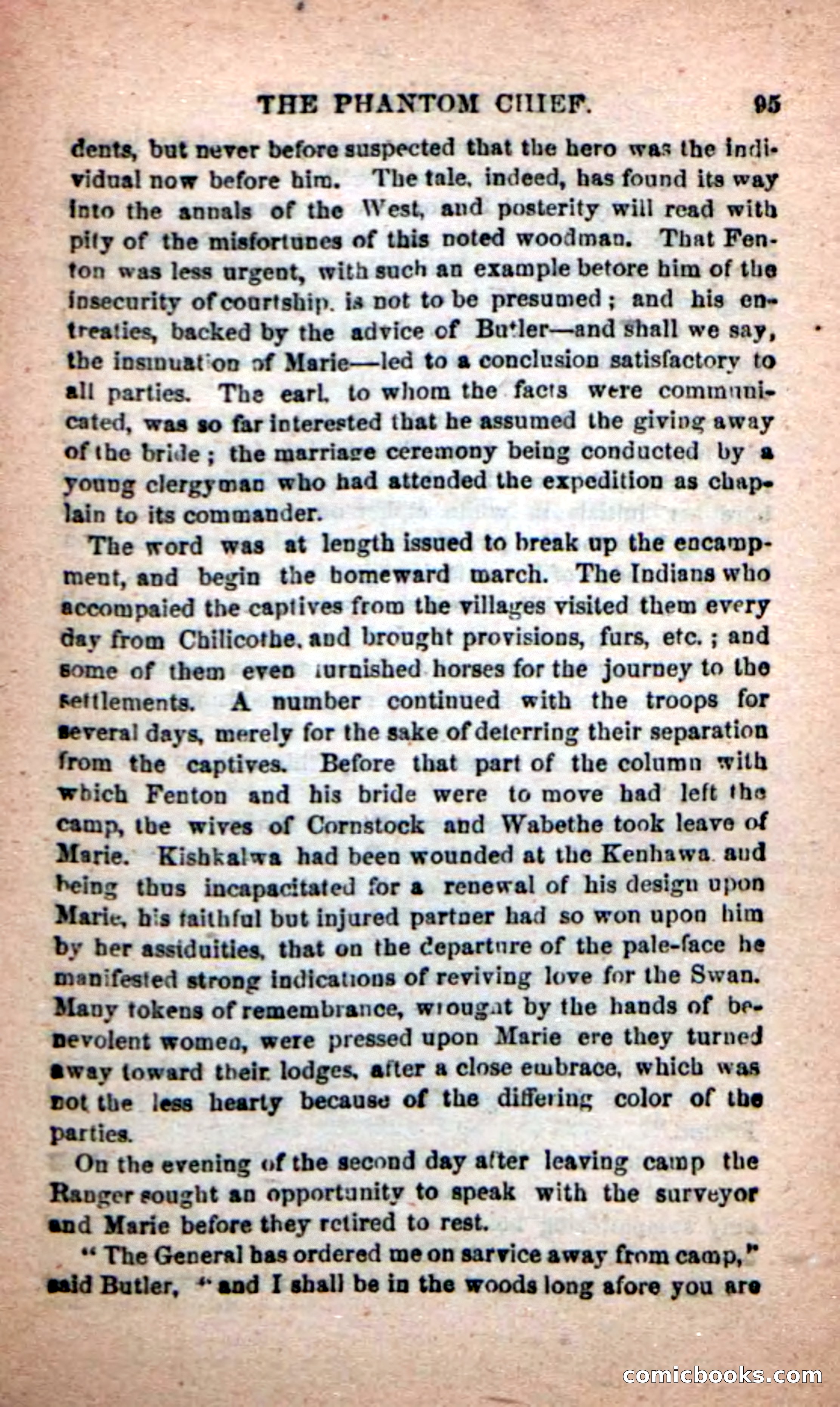 Beadle's New Dime Novels: The Specter Chief — page 91 of 100