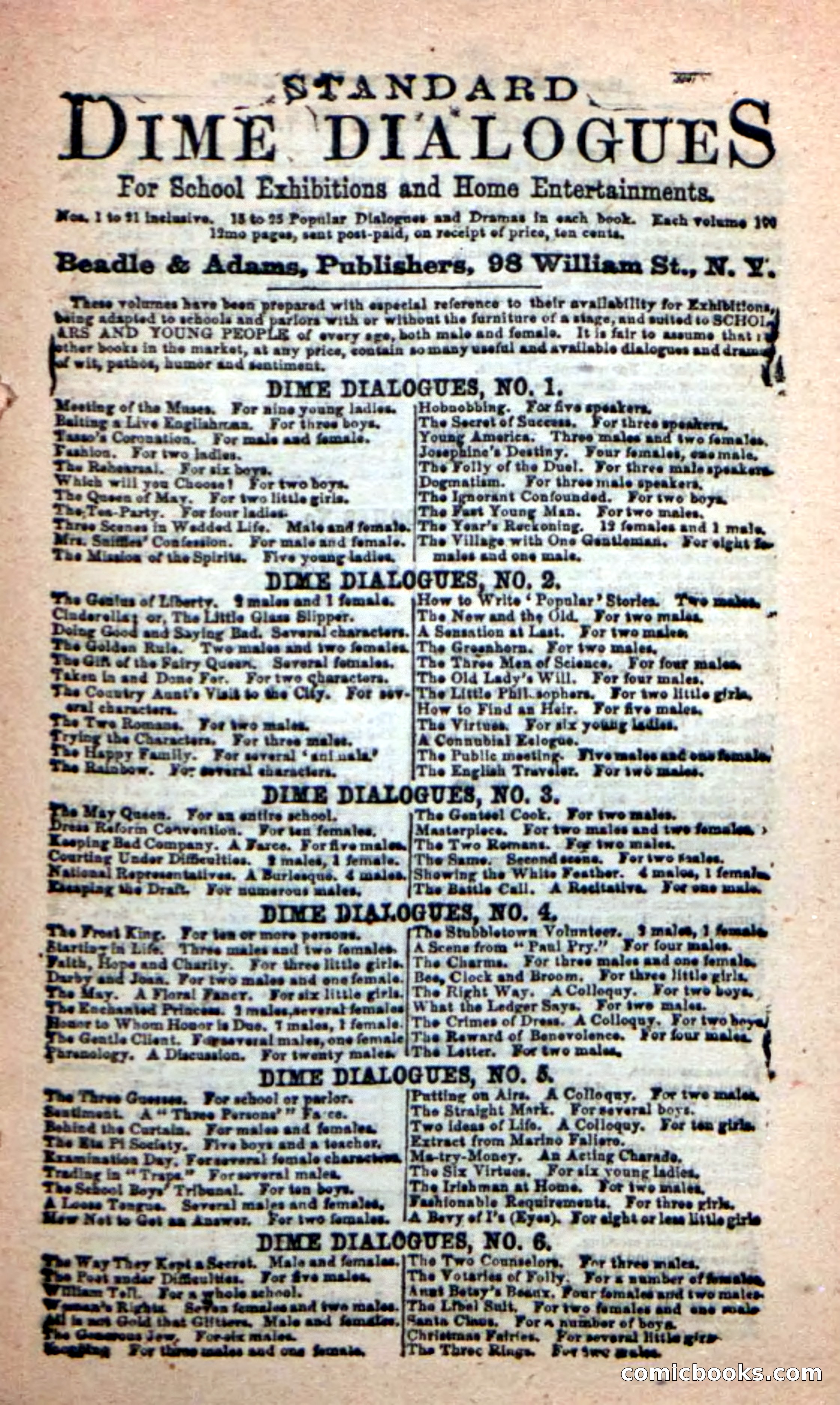 Beadle's New Dime Novels: The Specter Chief — page 95 of 100