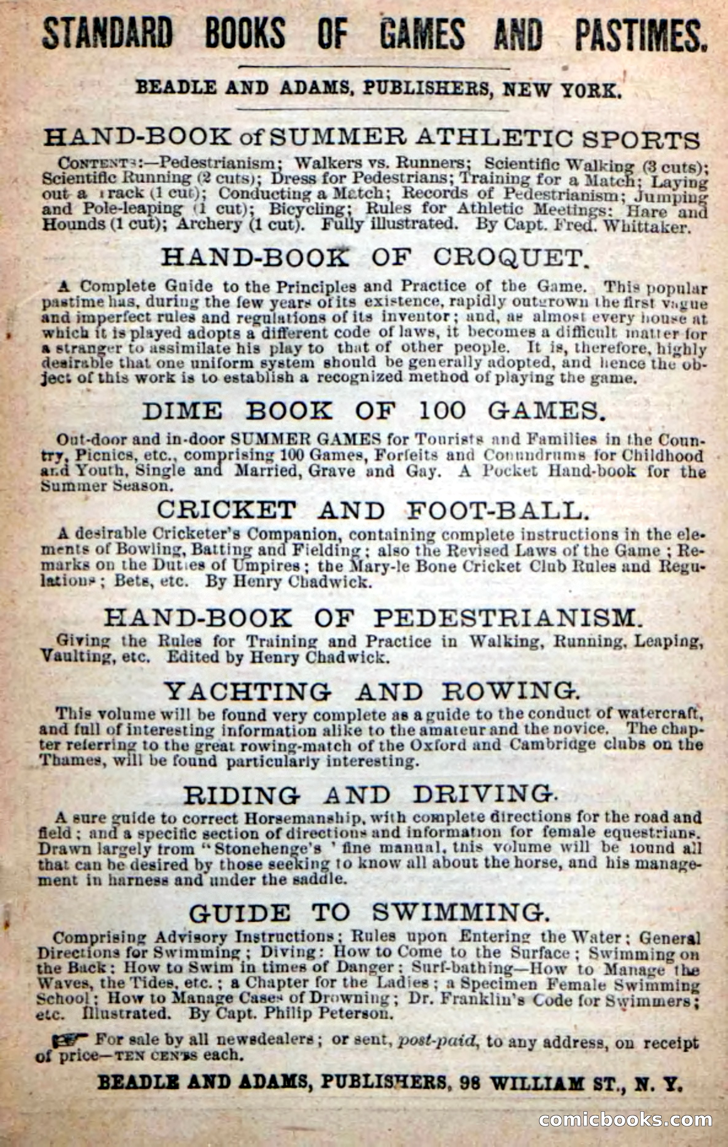 Beadle's New Dime Novels: The Specter Chief — page 99 of 100