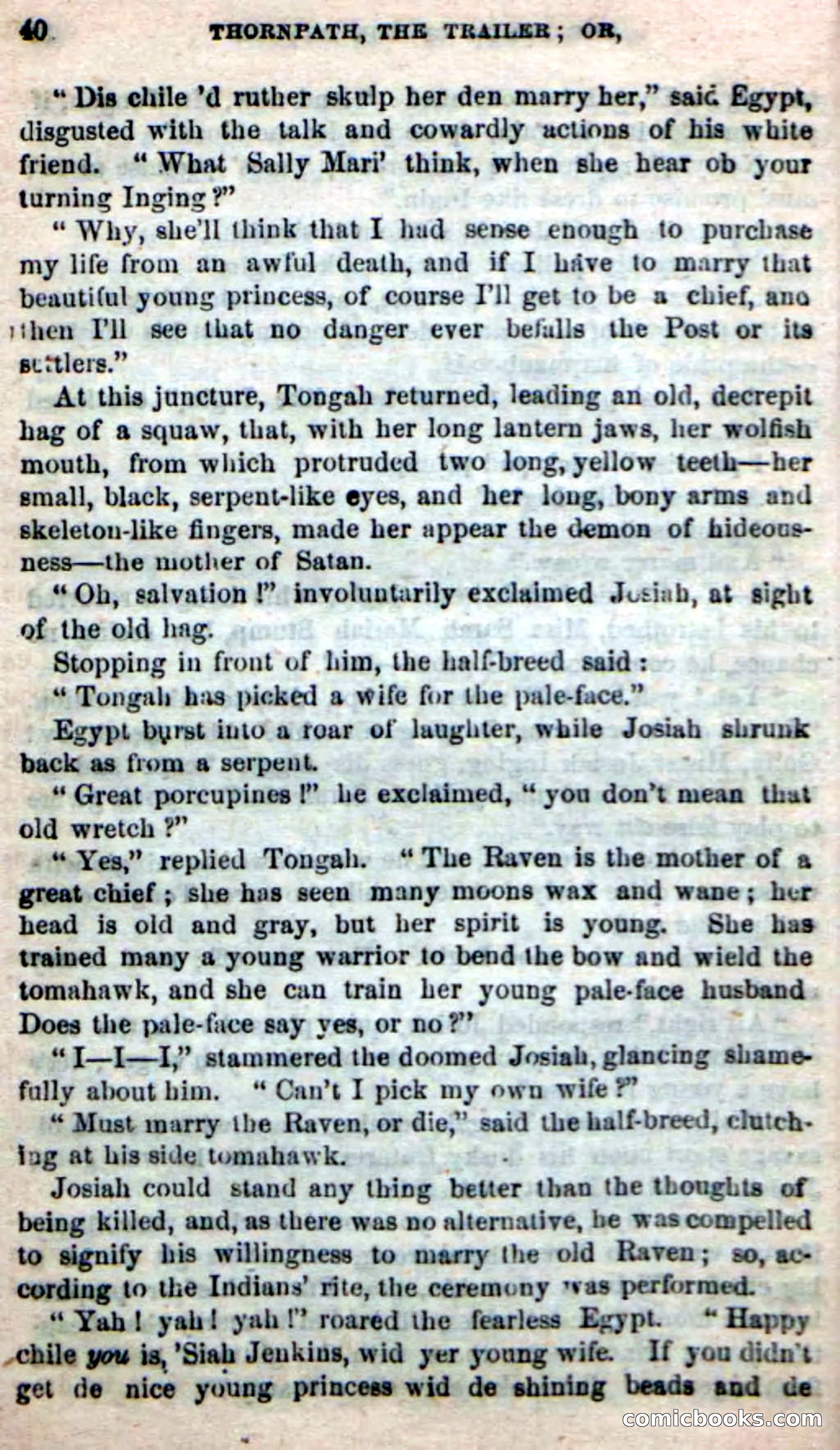 Beadle's New Dime Novels, No. 49 — page 36 of 100