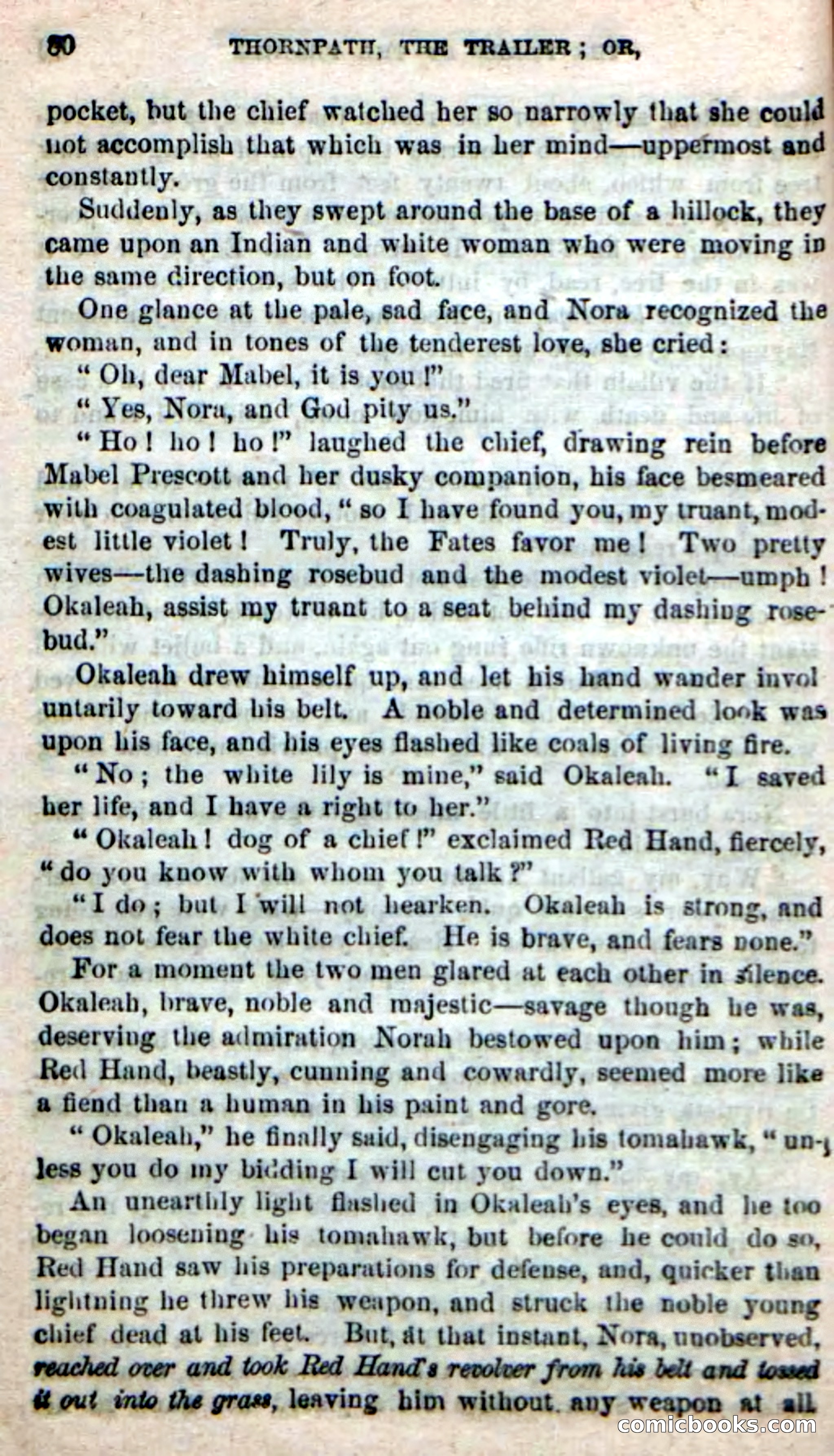 Beadle's New Dime Novels, No. 49 — page 76 of 100