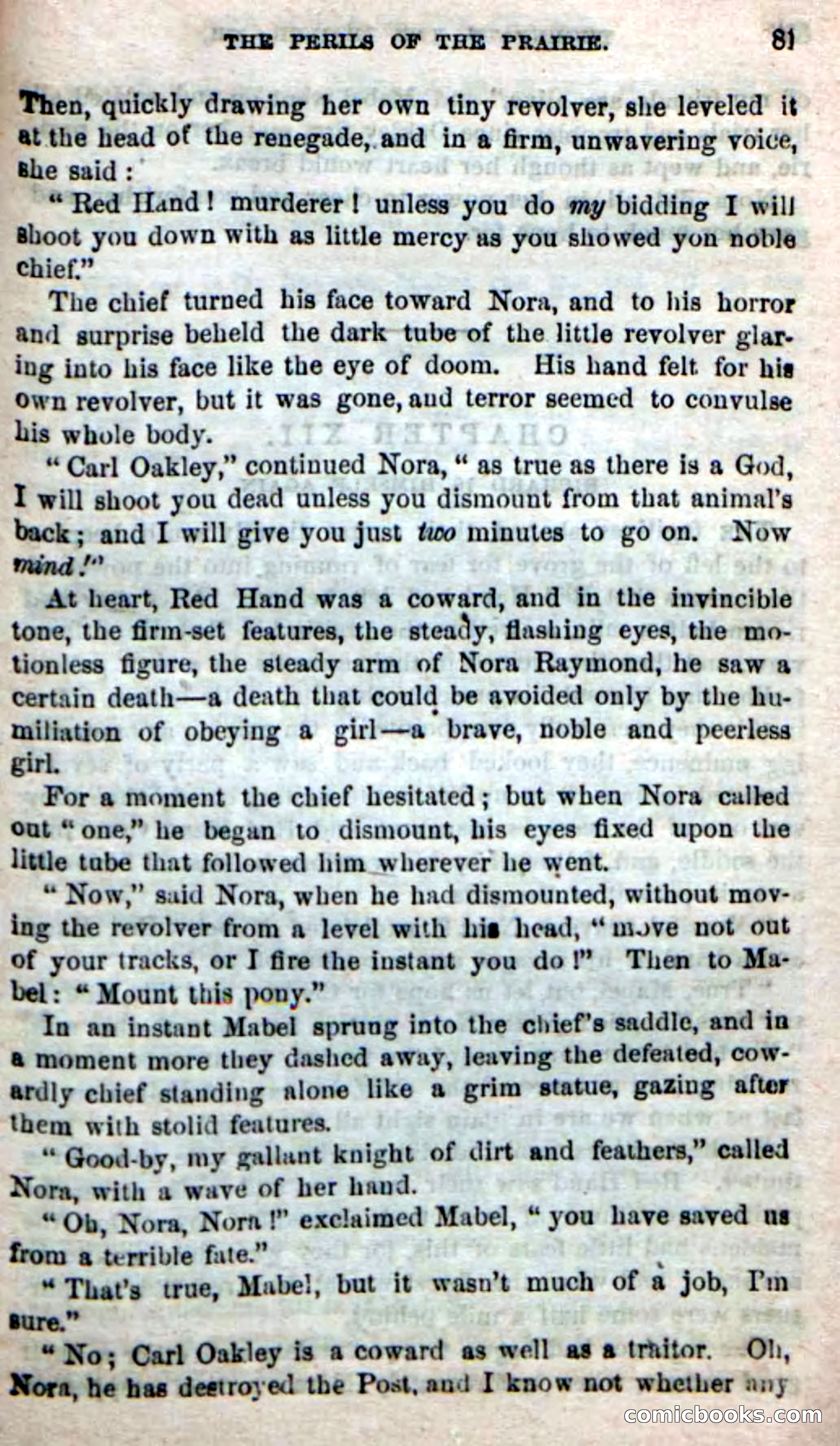 Beadle's New Dime Novels, No. 49 — page 77 of 100