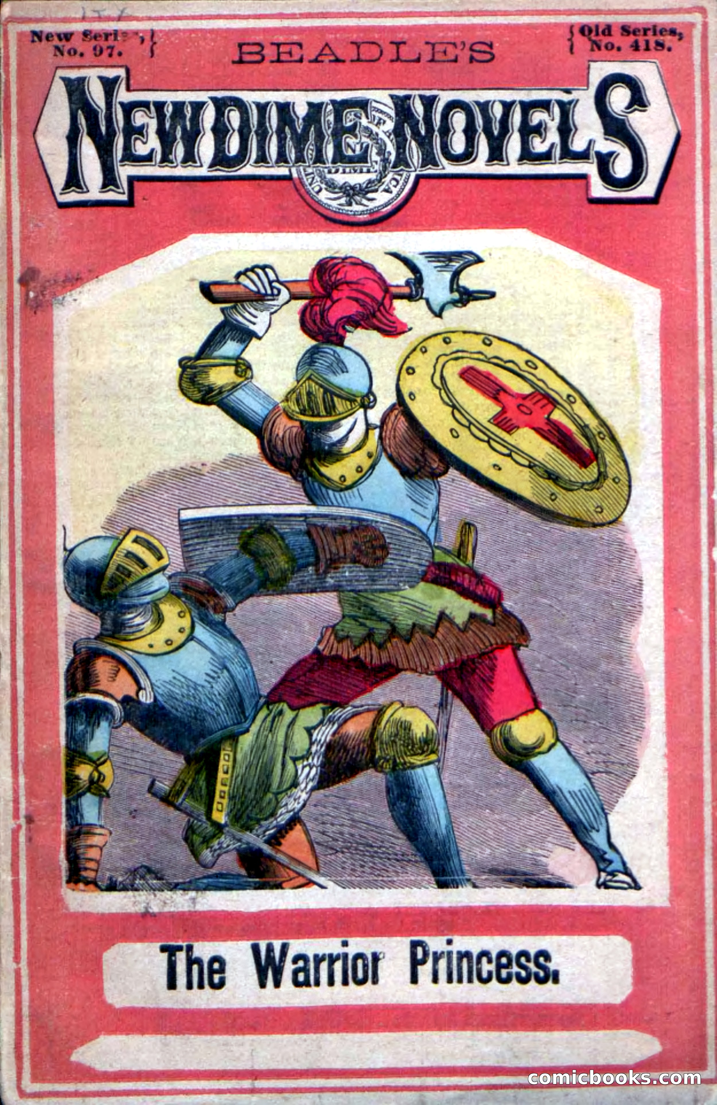 Beadle's New Dime Novels: The Warrior Princess