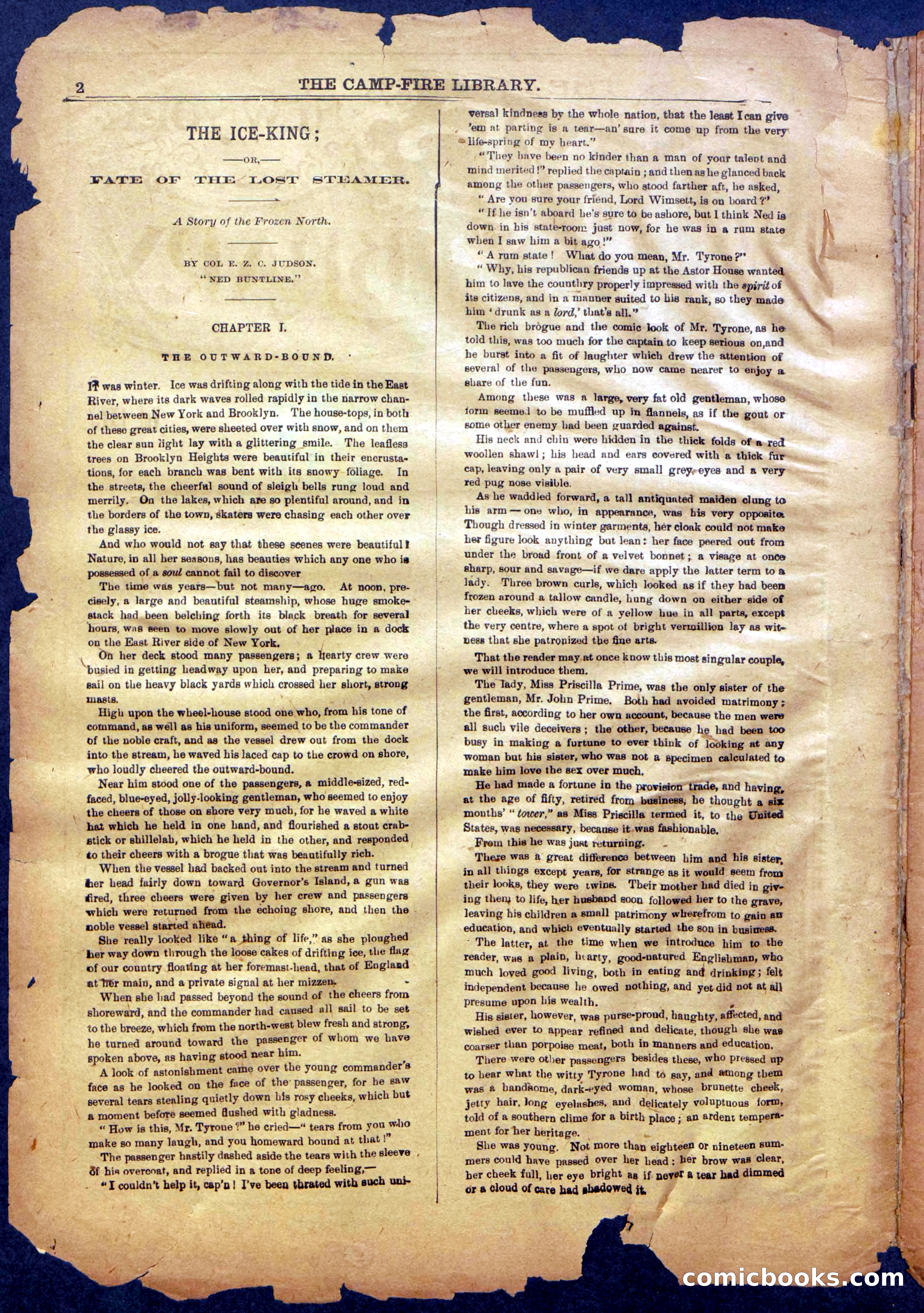 The Beadle's New York Dime Library: The Reckoning — page 2 of 24