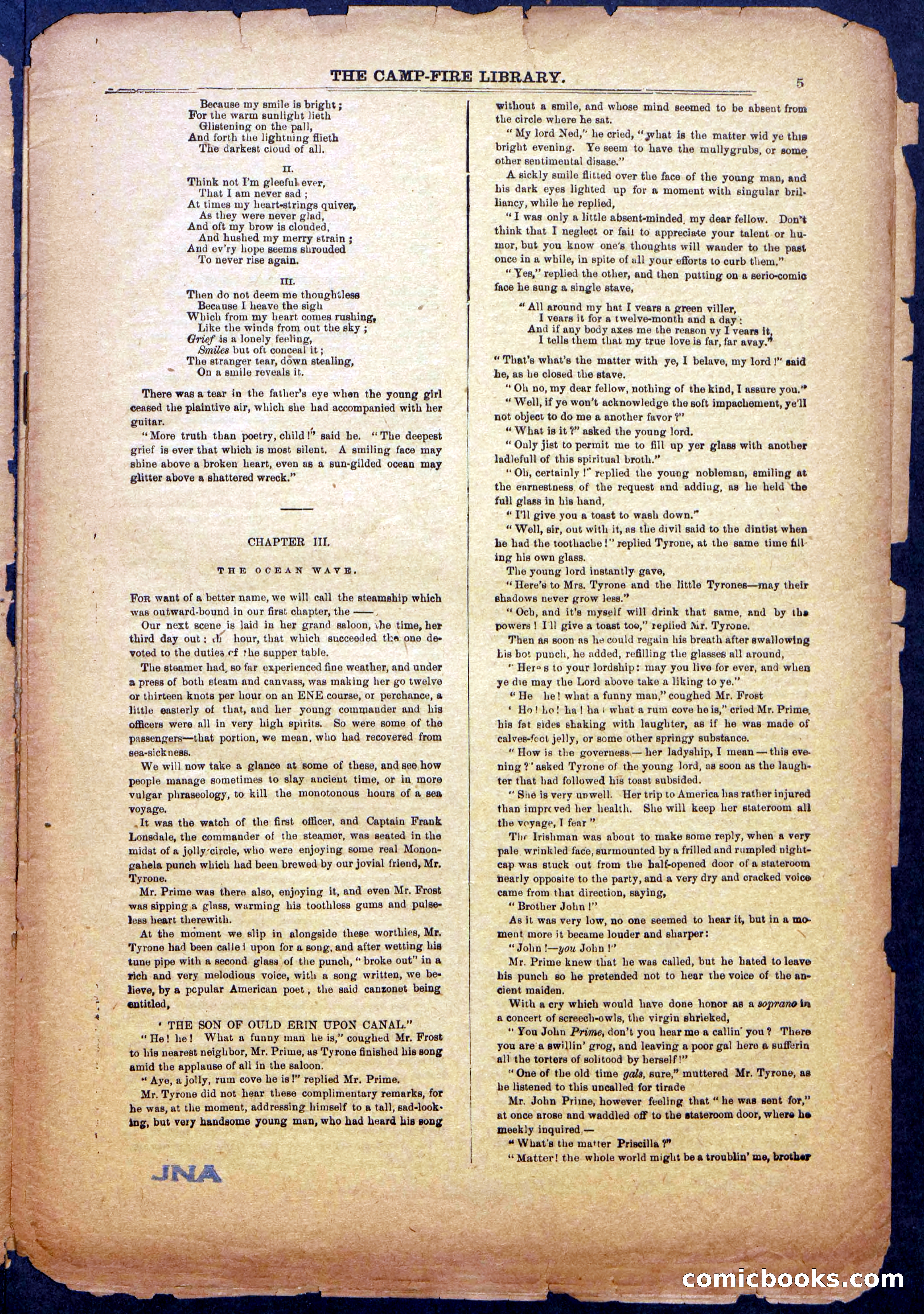The Beadle's New York Dime Library: The Reckoning — page 5 of 24