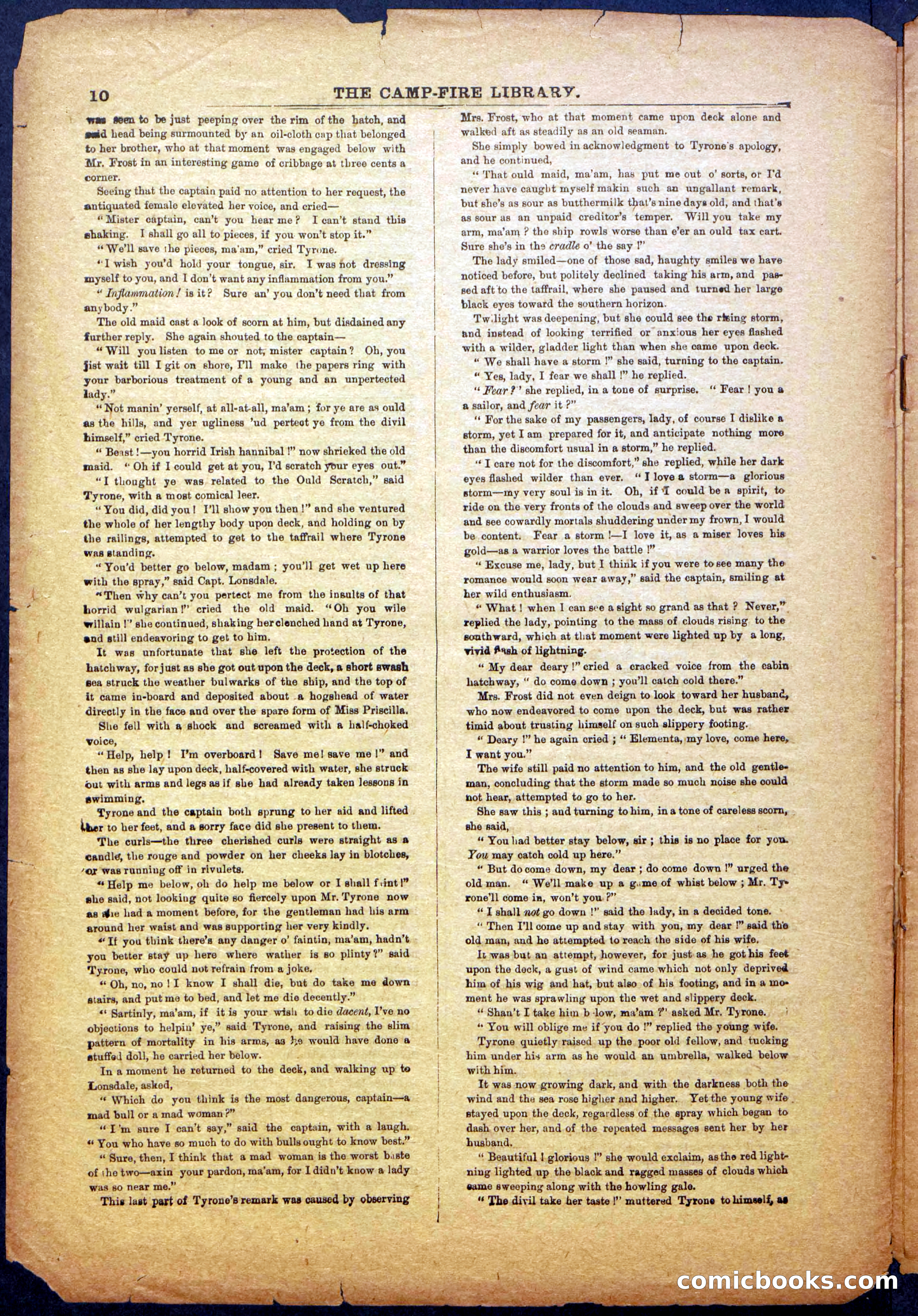 The Beadle's New York Dime Library: The Reckoning — page 10 of 24