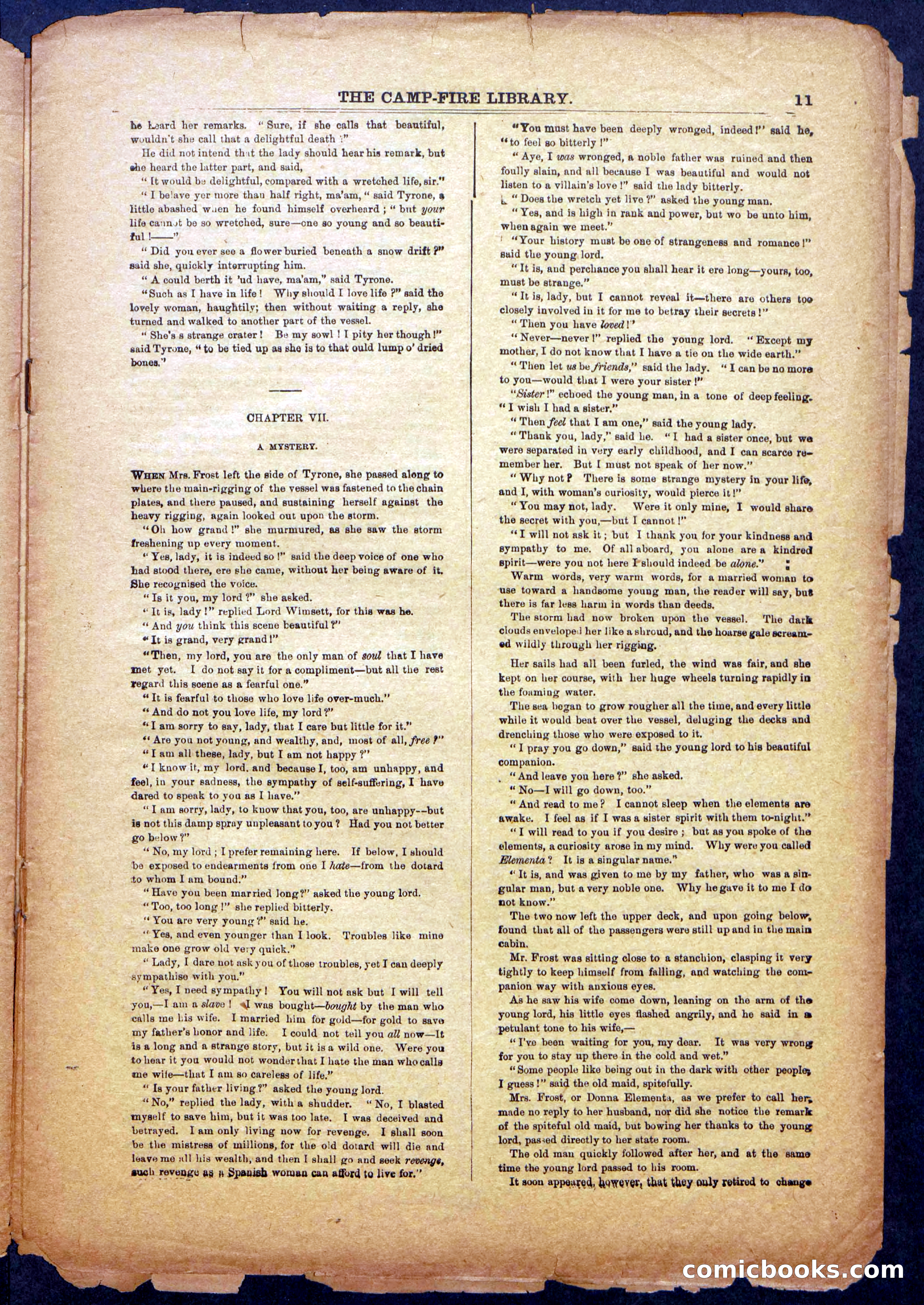 The Beadle's New York Dime Library: The Reckoning — page 11 of 24
