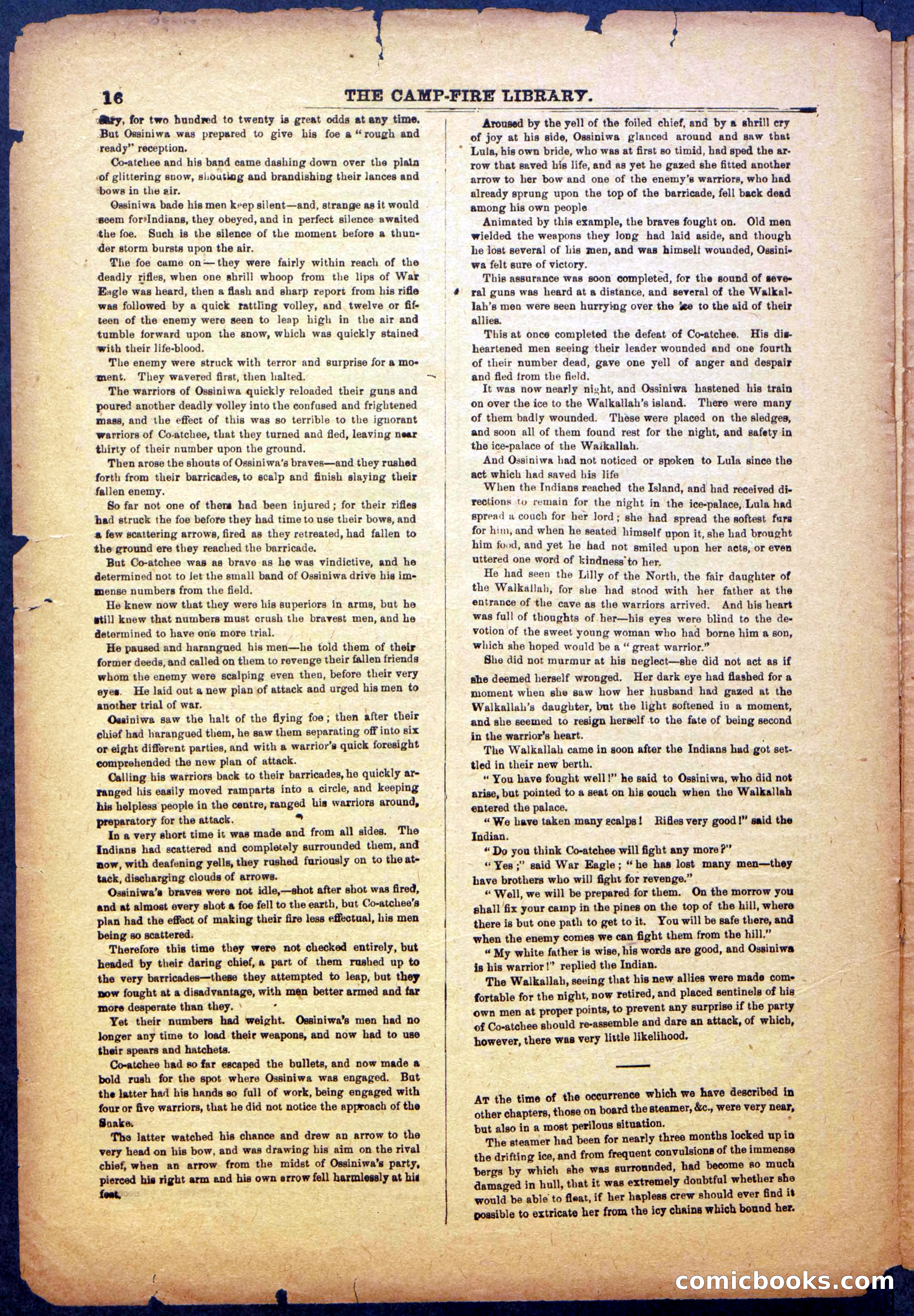 The Beadle's New York Dime Library: The Reckoning — page 16 of 24