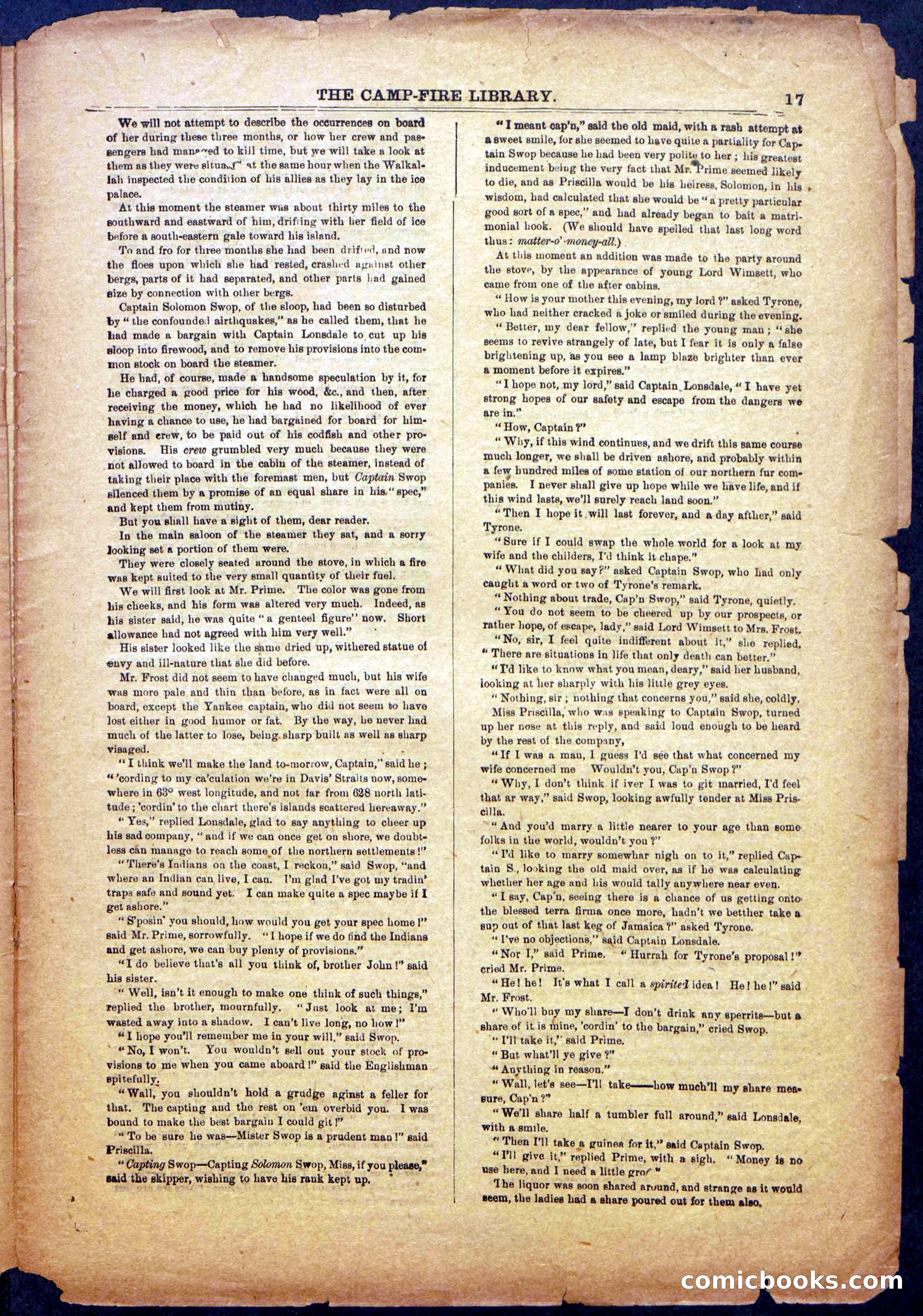 The Beadle's New York Dime Library: The Reckoning — page 17 of 24